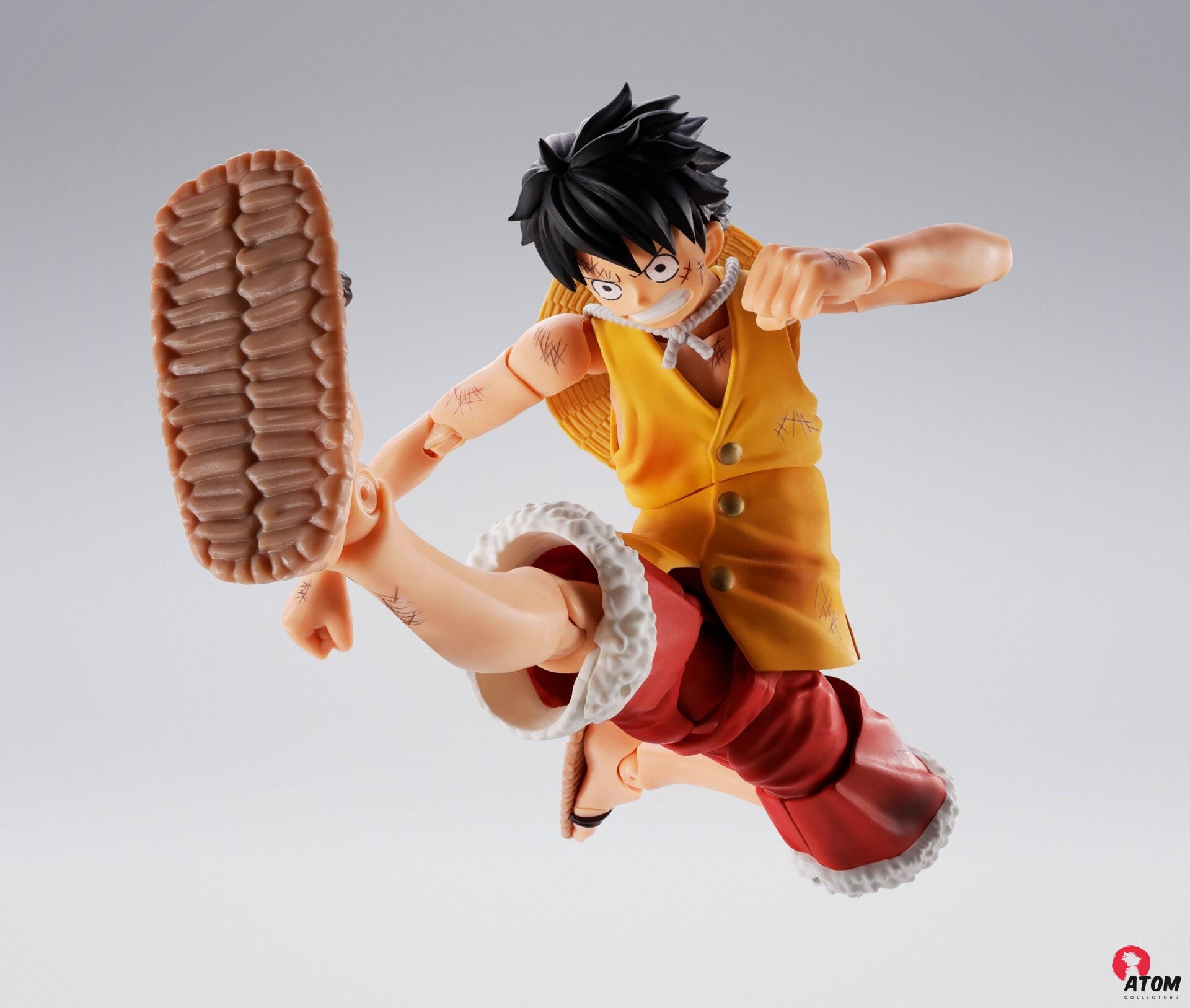 Figurine S.H. Figuarts Monkey D. Luffy – Marineford (15 cm). Bandai Tamashii Nations
