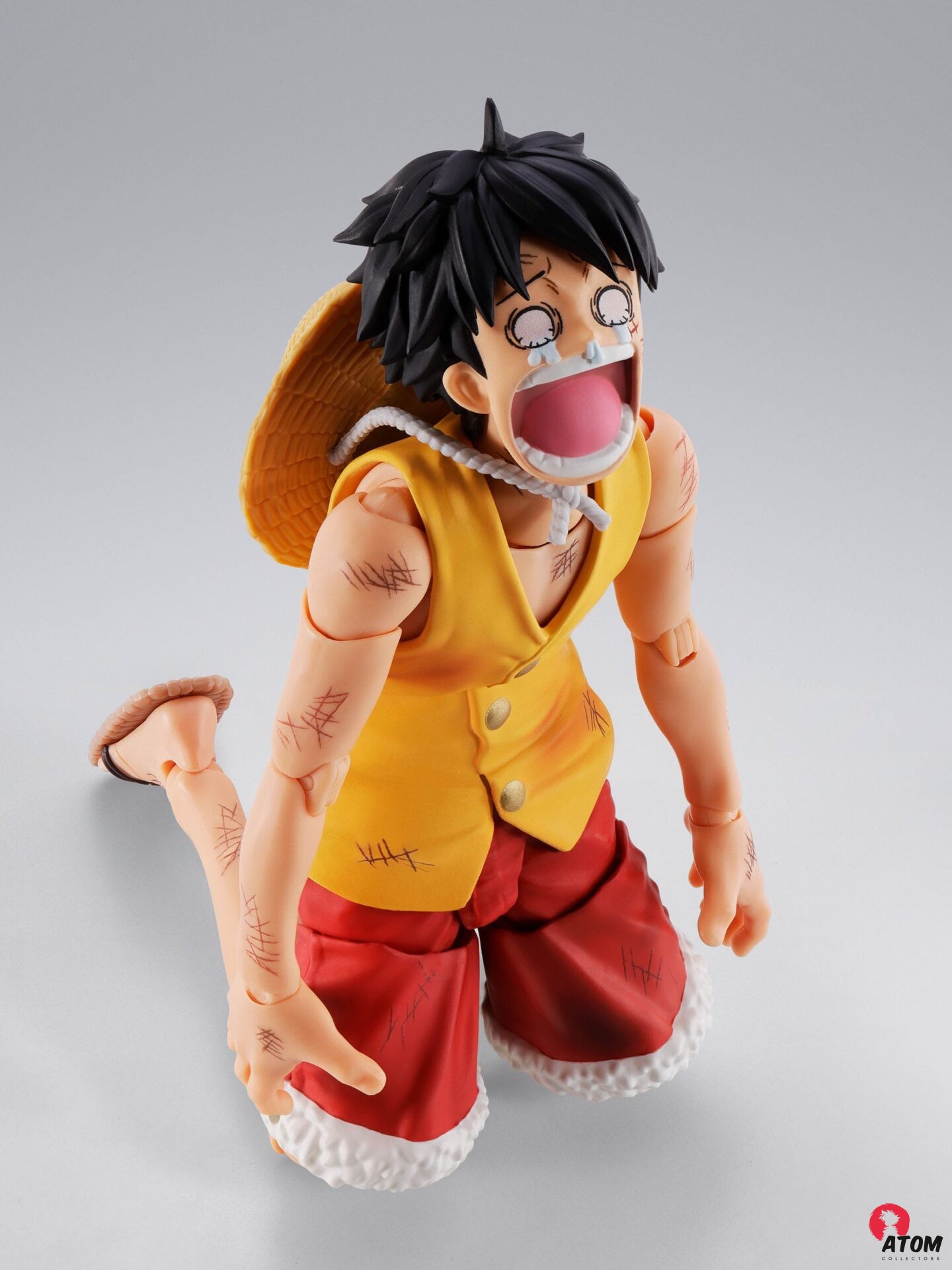 Figurine S.H. Figuarts Monkey D. Luffy – Marineford (15 cm). Bandai Tamashii Nations – Image 2