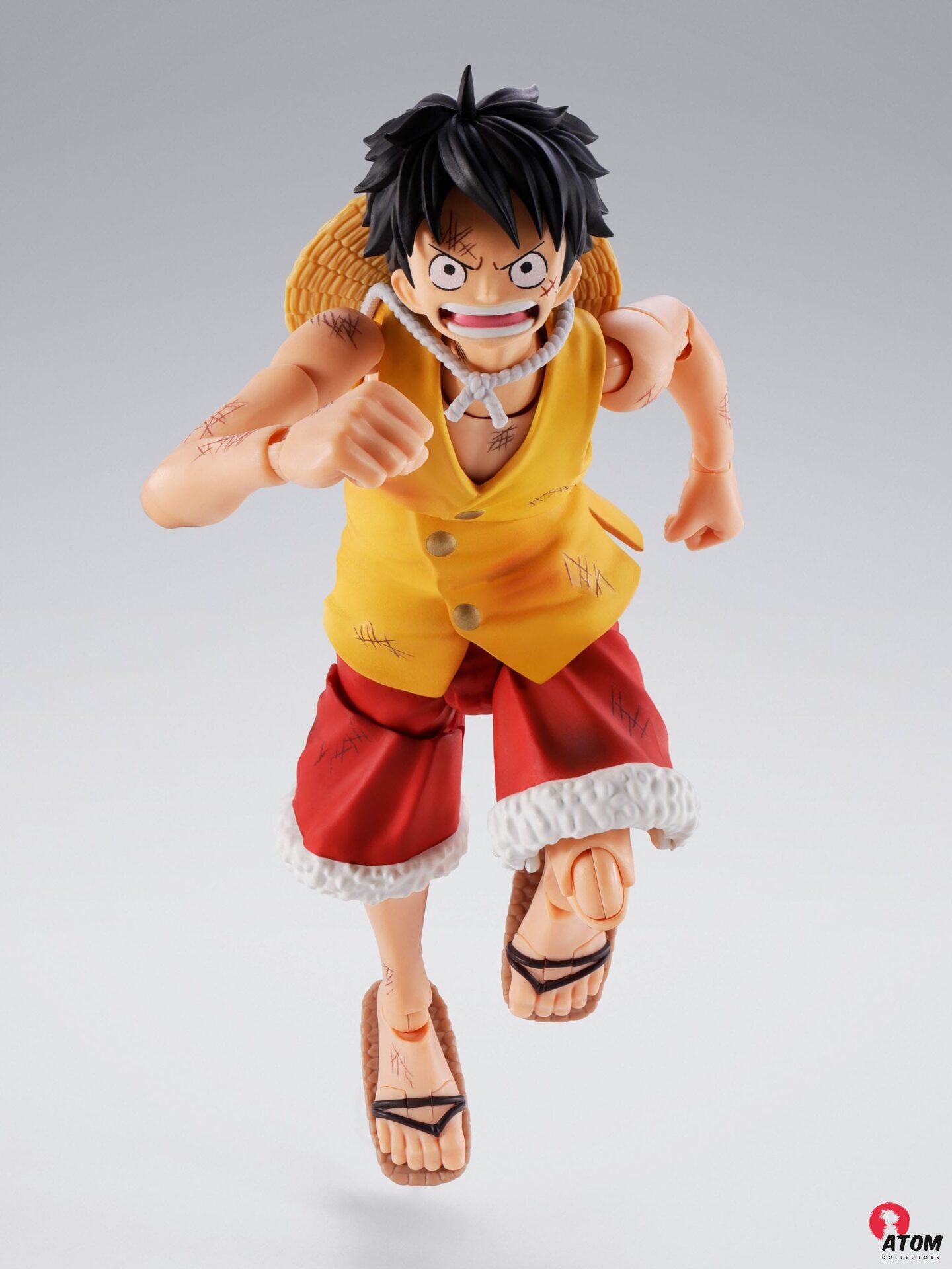 Figurine S.H. Figuarts Monkey D. Luffy – Marineford (15 cm). Bandai Tamashii Nations – Image 5
