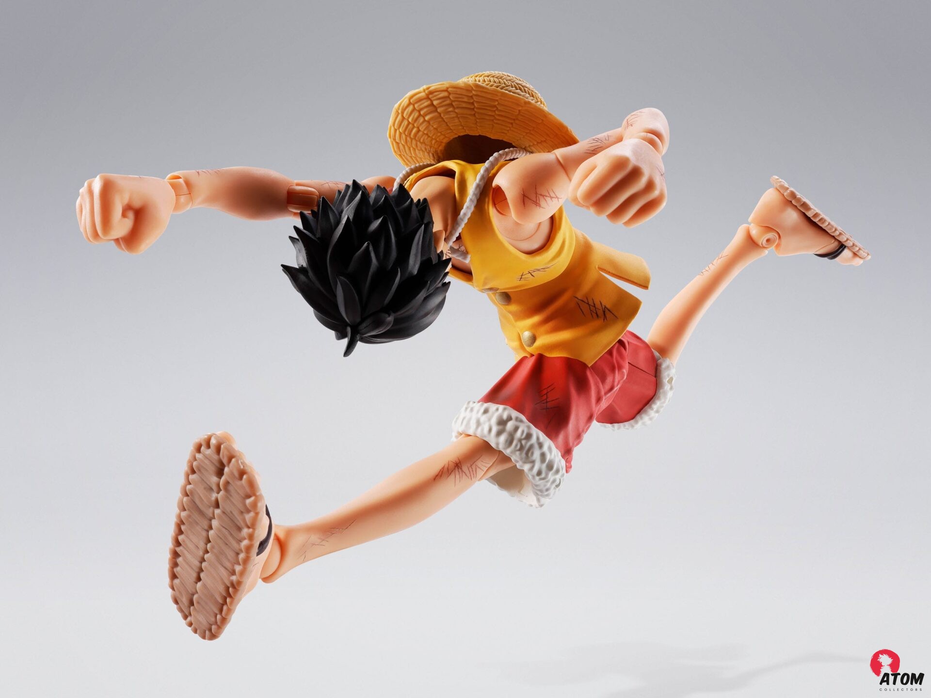 Figurine S.H. Figuarts Monkey D. Luffy – Marineford (15 cm). Bandai Tamashii Nations – Image 6