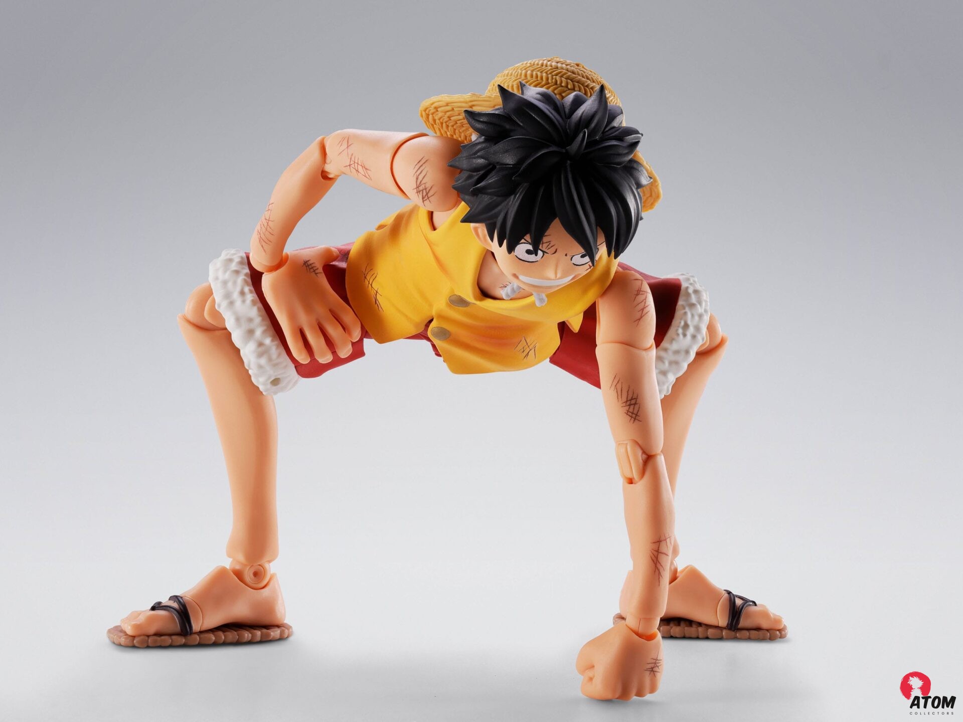 Figurine S.H. Figuarts Monkey D. Luffy – Marineford (15 cm). Bandai Tamashii Nations – Image 8
