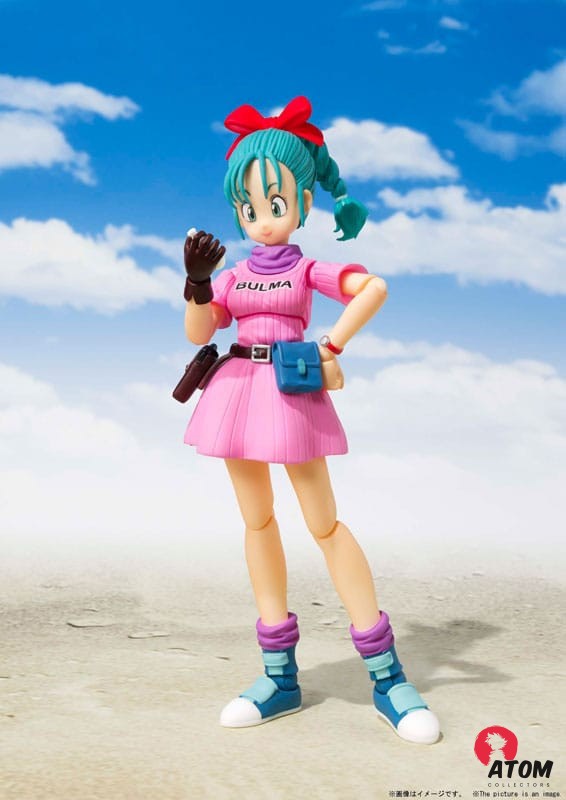 Figurine S.H. Figuarts - Bulma Adventure Begins - (16cm). Bandai Tamashii Nations – Image 2