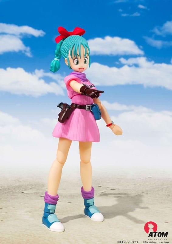Figurine S.H. Figuarts - Bulma Adventure Begins - (16cm). Bandai Tamashii Nations – Image 6