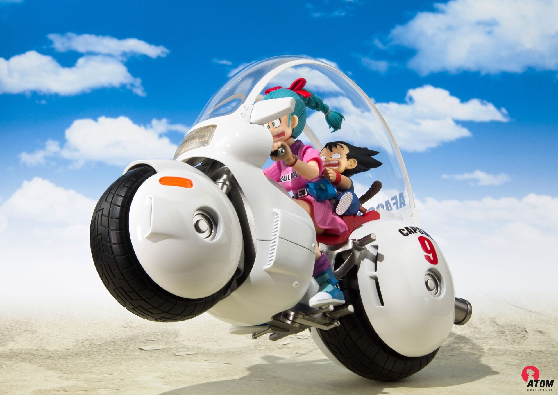 Figurine S.H. Figuarts - Bulma Motorcycle - (17cm). Bandai Tamashii Nations