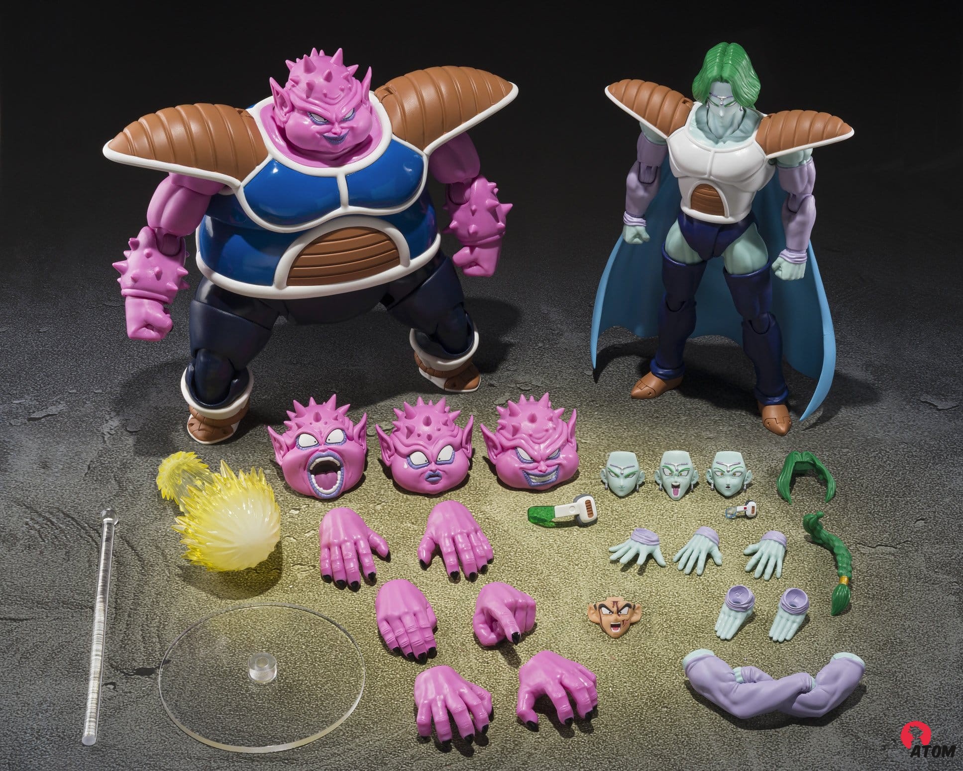 Figurine S.H. Figuarts - Dodoria et Zarbon - Bardock The Father of Goku (16cm) . Bandai Tamashii Nations – Image 2