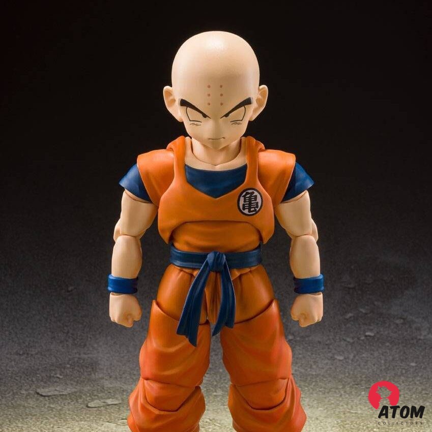 Figurine S.H. Figuarts - Krilin - Earth's Strongest Man (12cm). Bandai Tamashii Nations