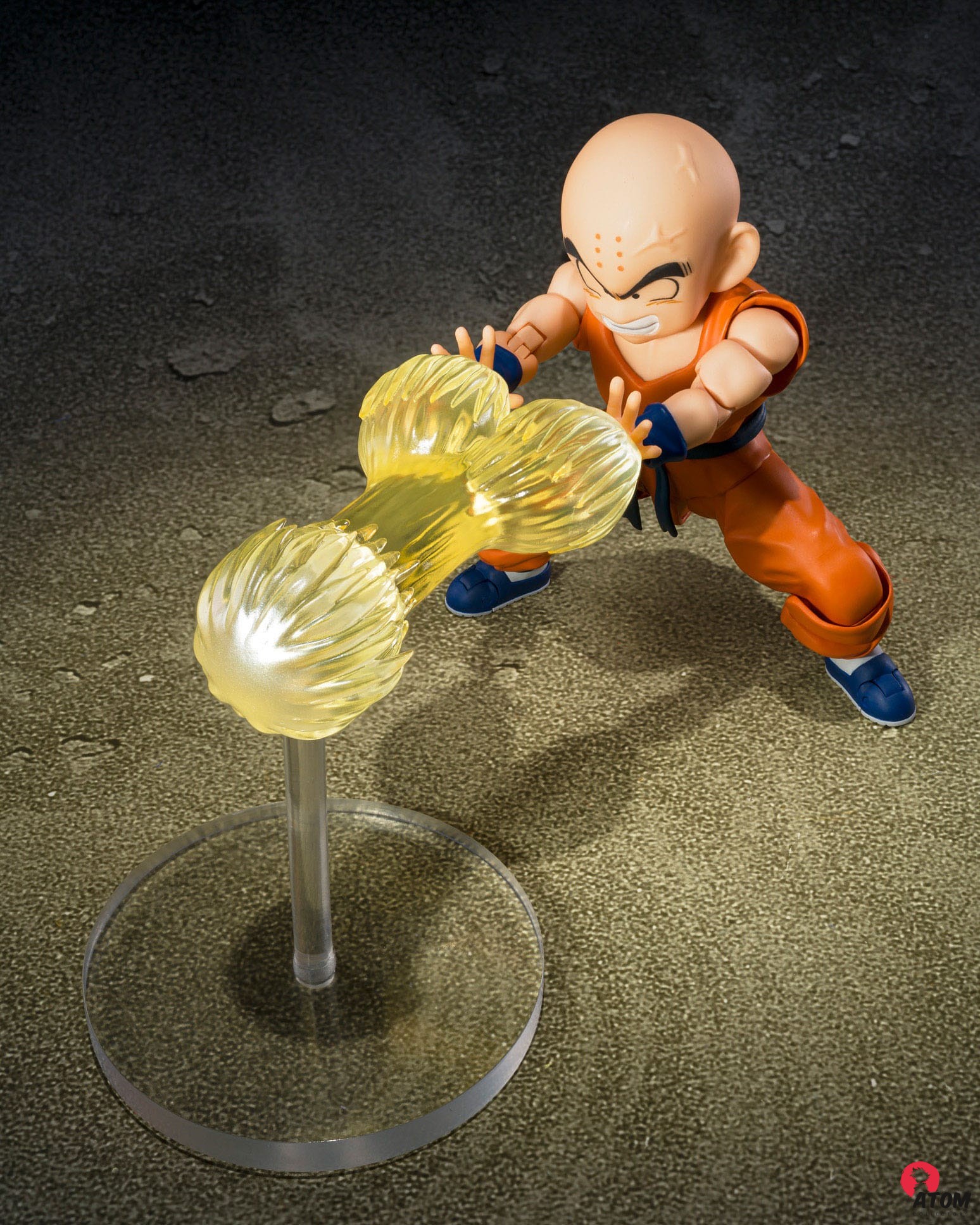 Figurine S.H. Figuarts - Krilin Son Goku Old Friend - (11cm). Bandai Tamashii Nations – Image 2