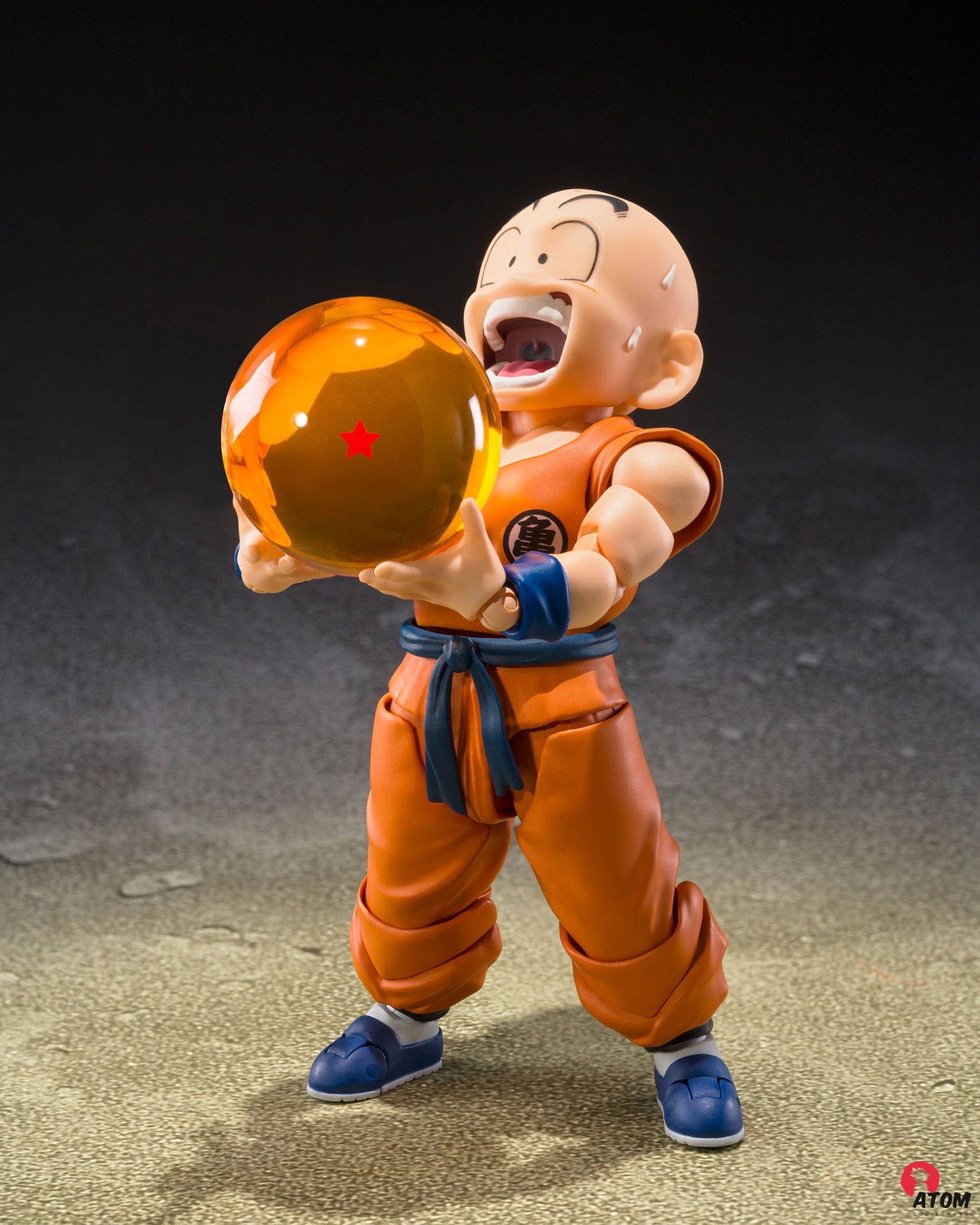 Figurine S.H. Figuarts - Krilin Son Goku Old Friend - (11cm). Bandai Tamashii Nations – Image 3