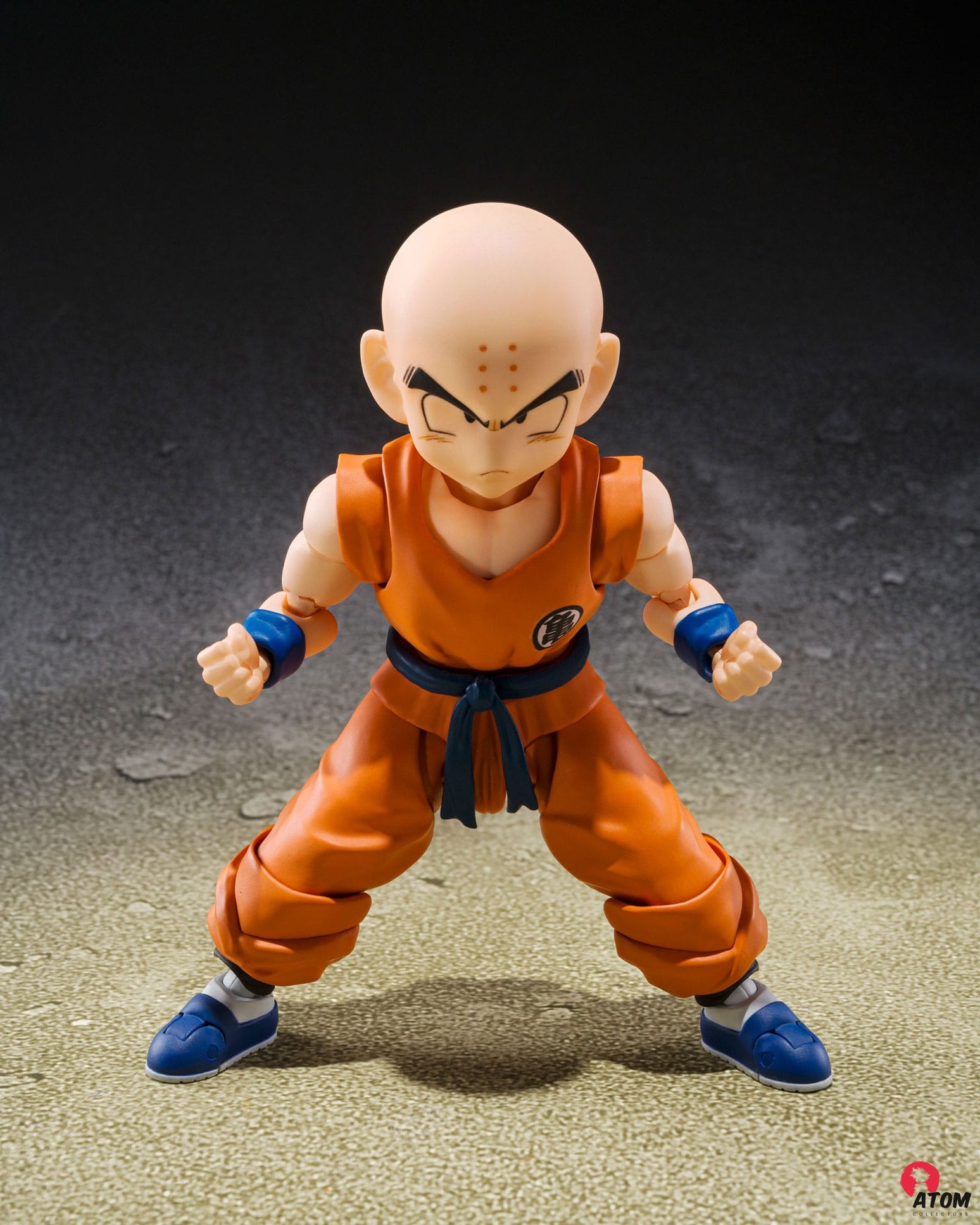 Figurine S.H. Figuarts - Krilin Son Goku Old Friend - (11cm). Bandai Tamashii Nations