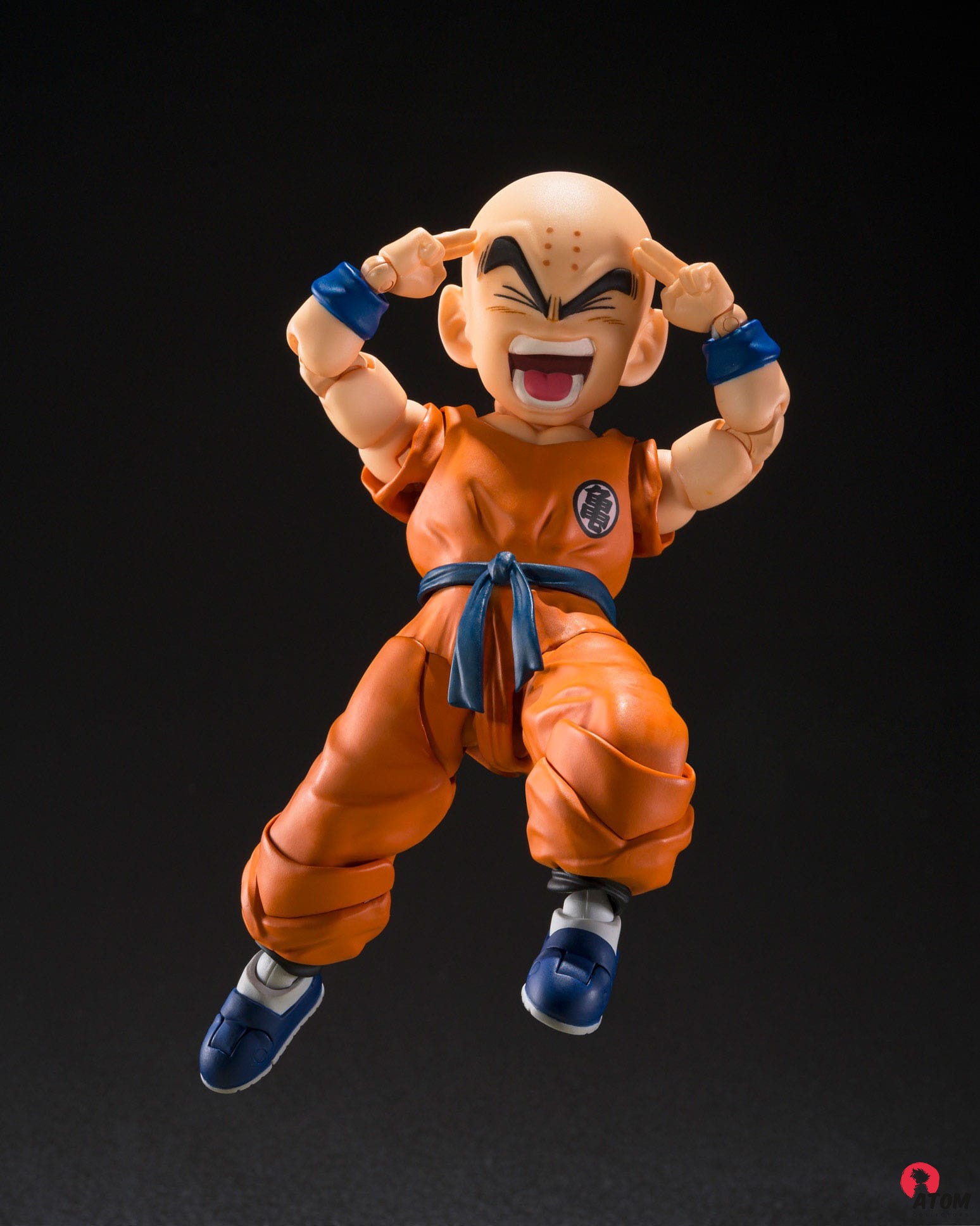 Figurine S.H. Figuarts - Krilin Son Goku Old Friend - (11cm). Bandai Tamashii Nations – Image 5