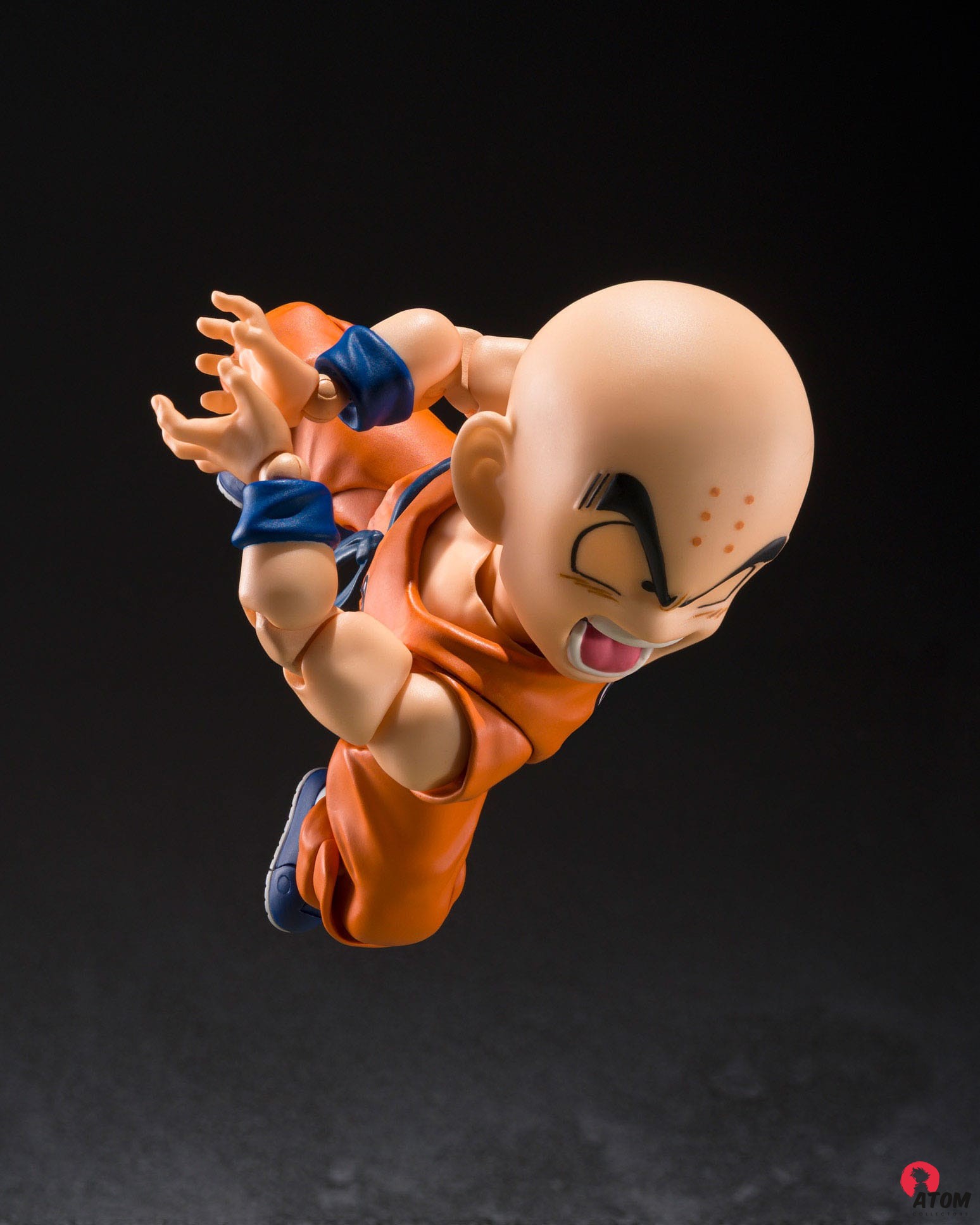 Figurine S.H. Figuarts - Krilin Son Goku Old Friend - (11cm). Bandai Tamashii Nations – Image 6