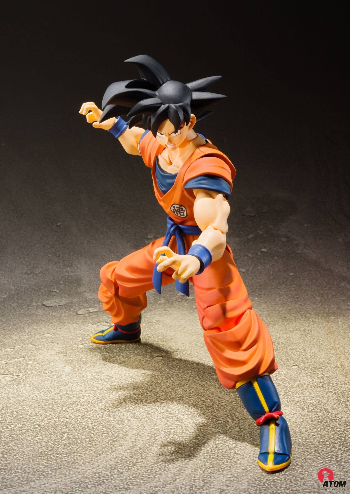 Figurine S.H. Figuarts - Son Goku - A Saiyan raised on Earth (14cm). Bandai Tamashii Nations – Image 3