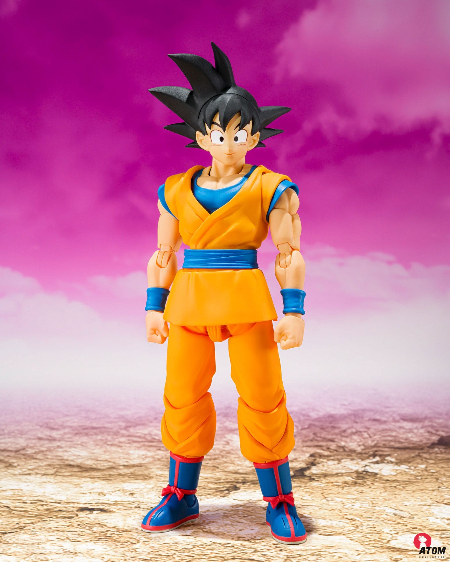 Figurine S.H. Figuarts - Son Goku Daima - (15cm) . Bandai Tamashii Nations