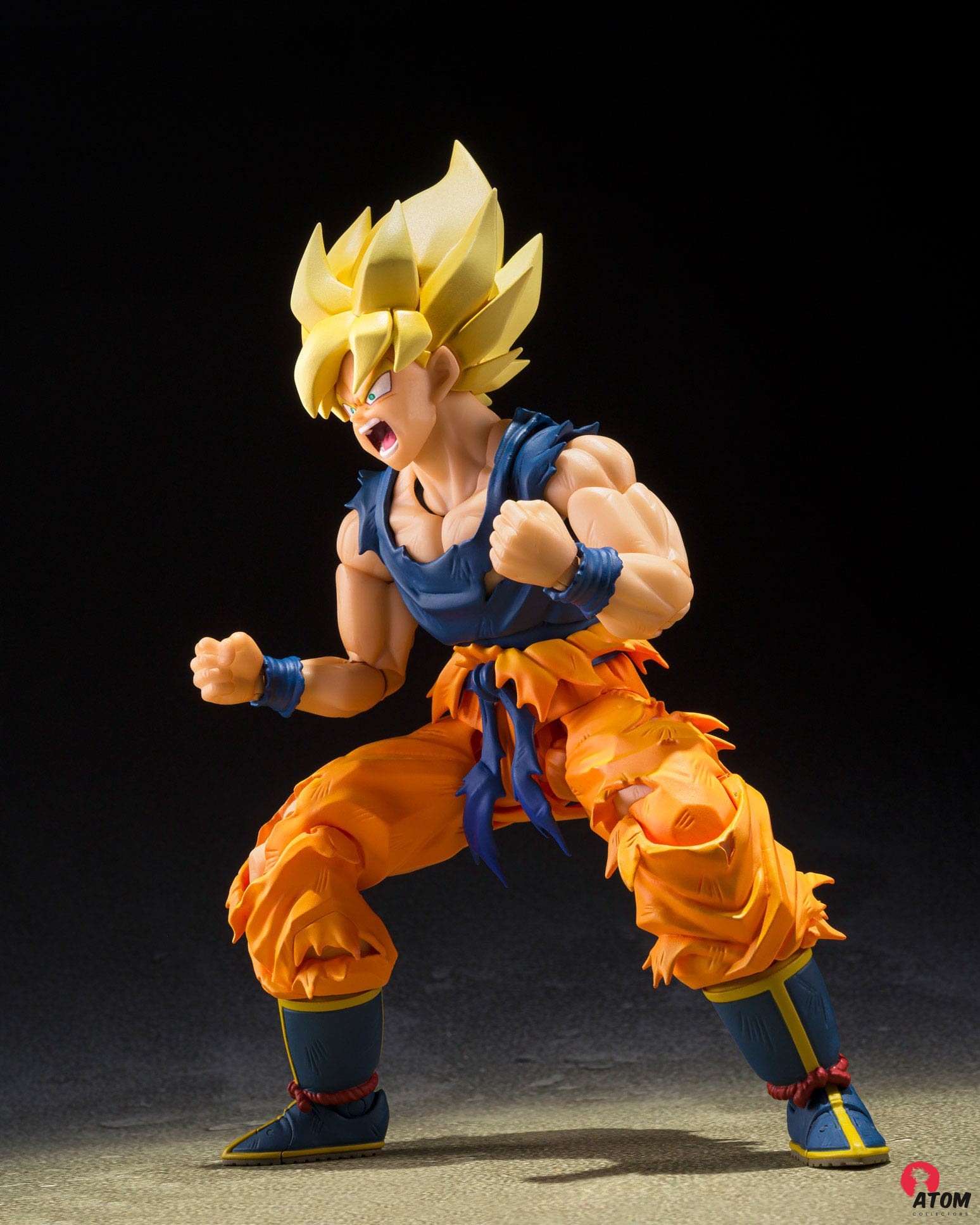 Figurine S.H. Figuarts - Son Goku - Fighter of Rage (14cm). Bandai Tamashii Nations – Image 3