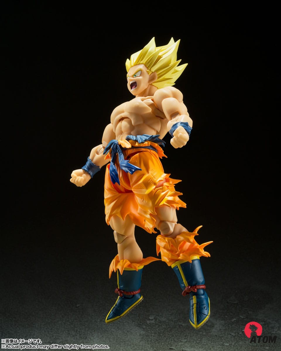 Figurine S.H. Figuarts - Son Goku Legendary Super Saiyan - (15cm). Bandai Tamashii Nations – Image 7
