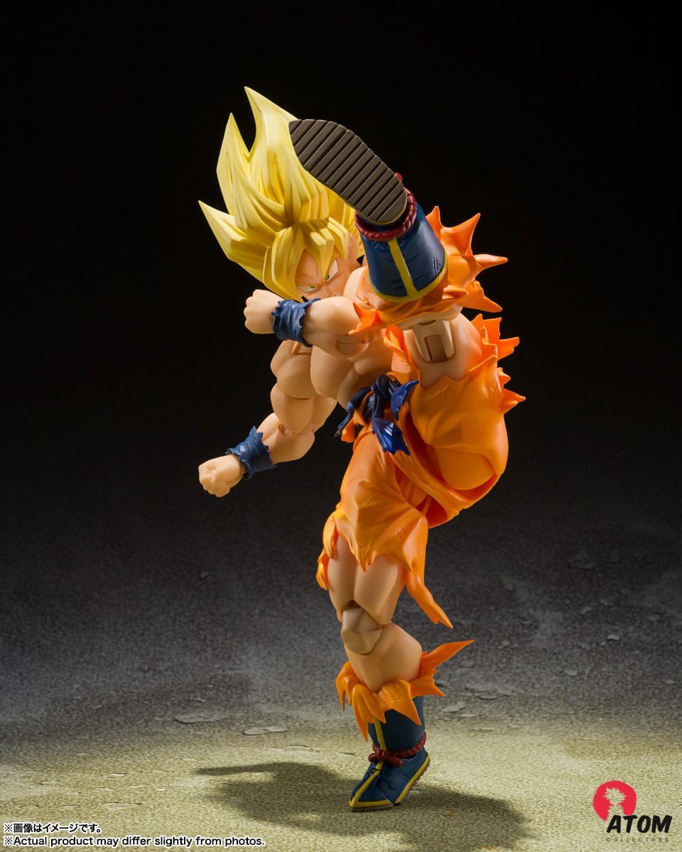 Figurine S.H. Figuarts - Son Goku Legendary Super Saiyan - (15cm). Bandai Tamashii Nations – Image 6