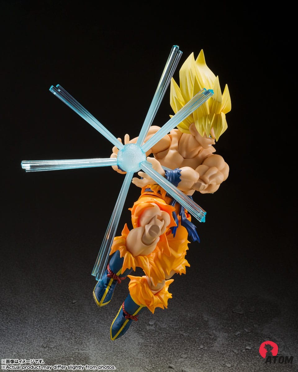 Figurine S.H. Figuarts - Son Goku Legendary Super Saiyan - (15cm). Bandai Tamashii Nations – Image 4