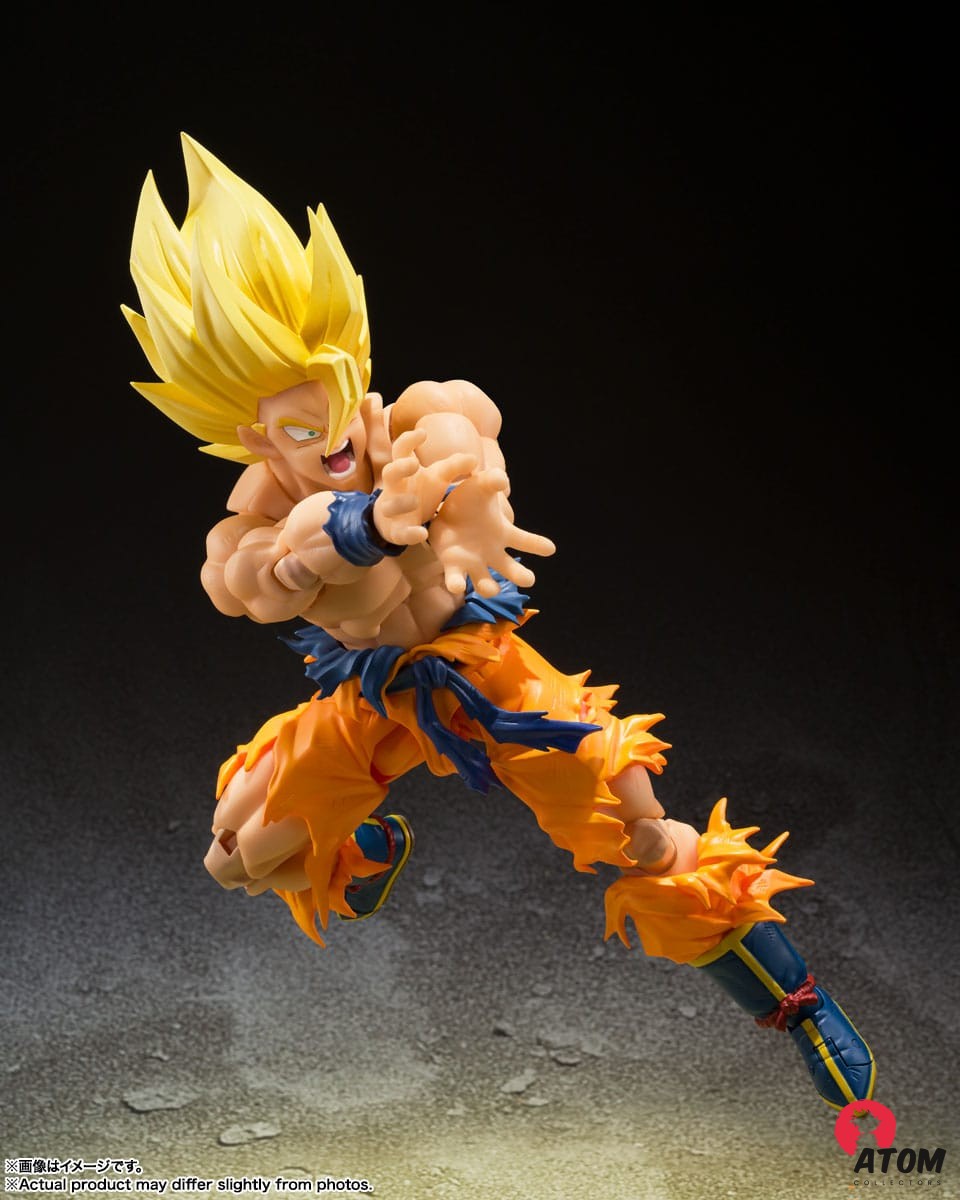 Figurine S.H. Figuarts - Son Goku Legendary Super Saiyan - (15cm). Bandai Tamashii Nations