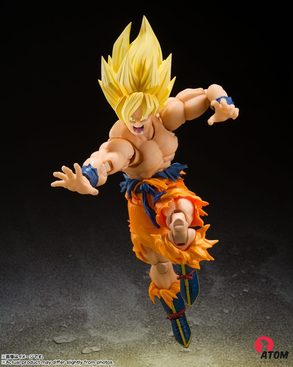 Figurine S.H. Figuarts - Son Goku Legendary Super Saiyan - (15cm). Bandai Tamashii Nations – Image 8