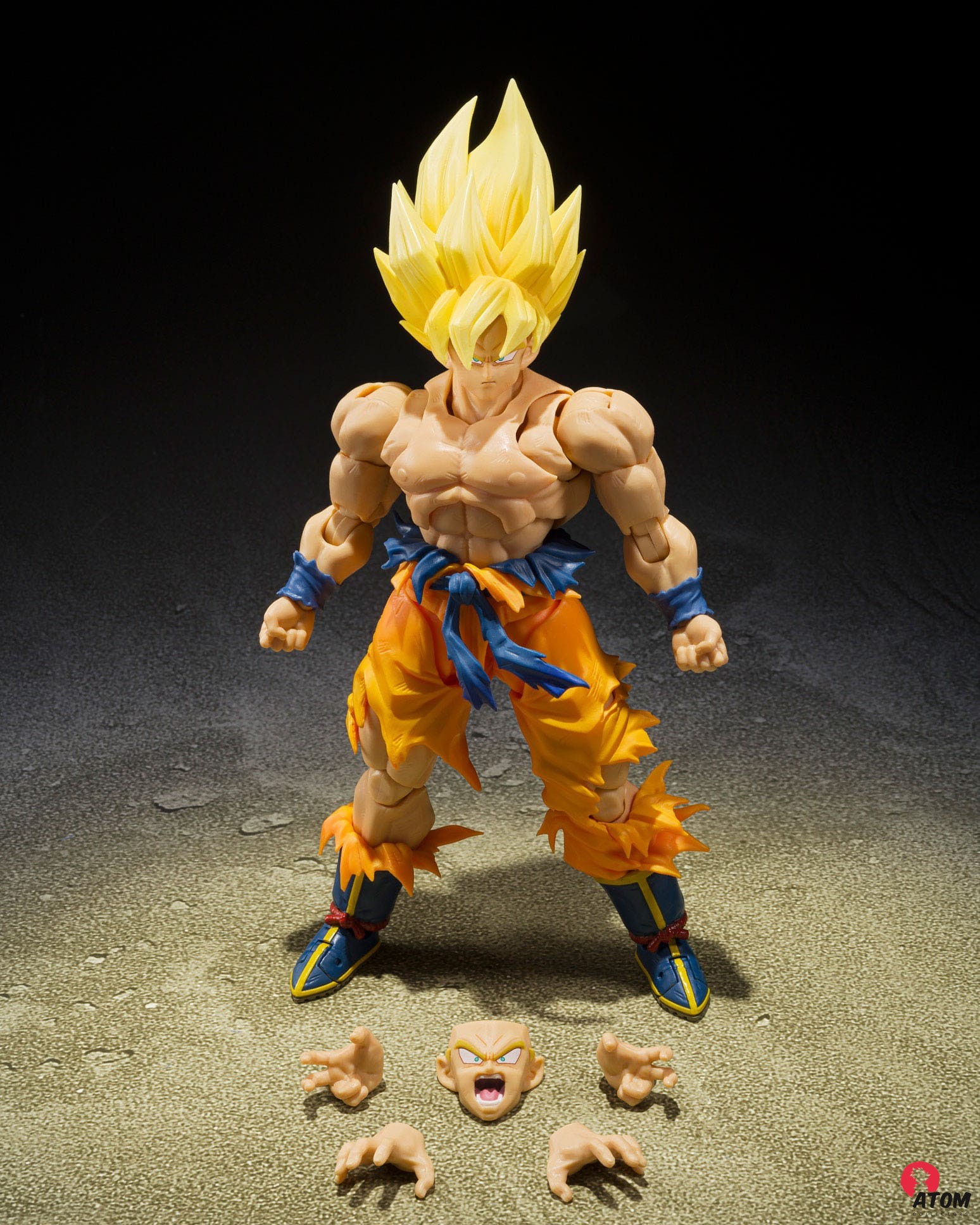Figurine S.H. Figuarts - Son Goku - Legendary Super Saiyan (best collection) (15cm). Bandai Tamashii Nations – Image 5