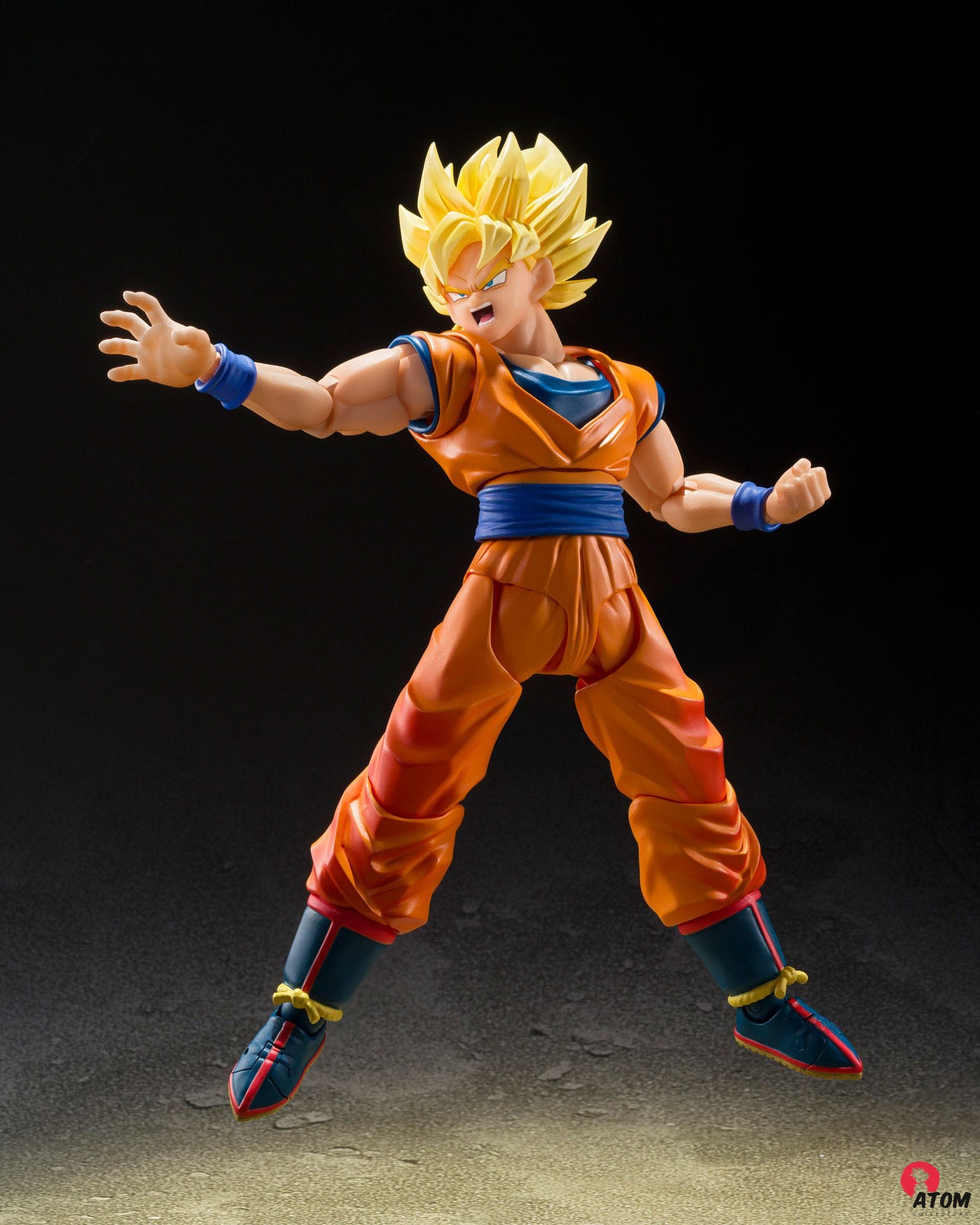Figurine S.H. Figuarts - Son Goku - Super Saiyan The Games Begin (15cm). Bandai Tamashii Nations – Image 2