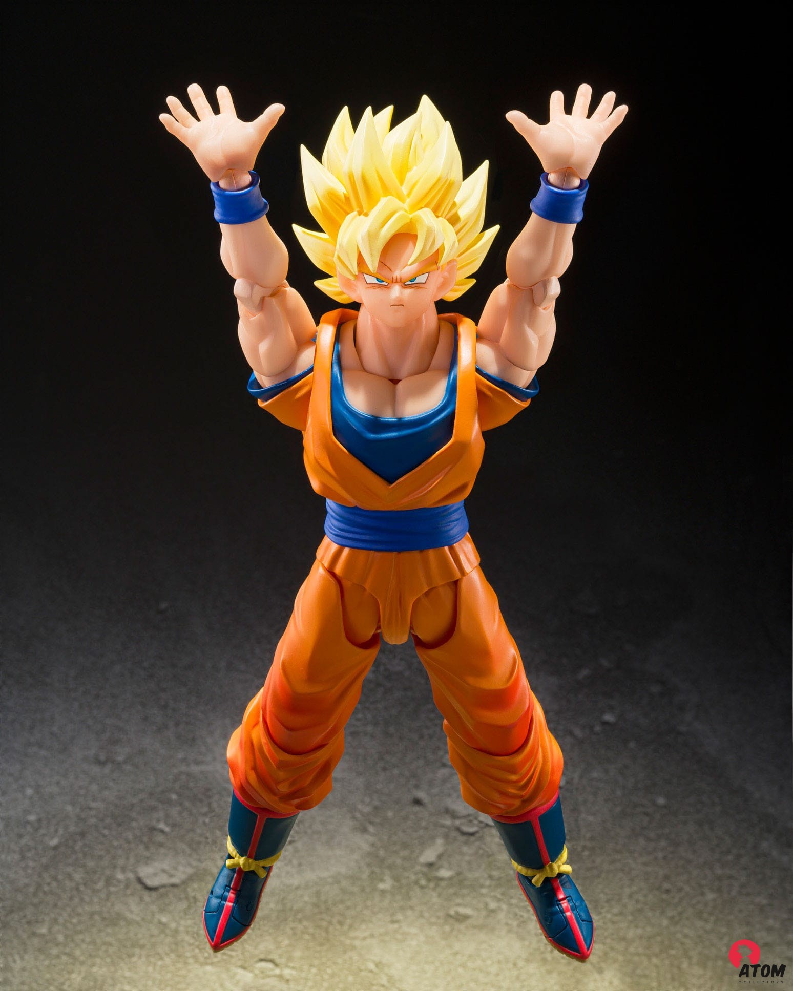 Figurine S.H. Figuarts - Son Goku - Super Saiyan The Games Begin (15cm). Bandai Tamashii Nations – Image 3
