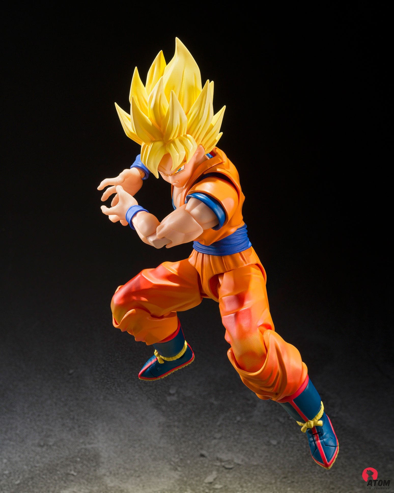 Figurine S.H. Figuarts - Son Goku - Super Saiyan The Games Begin (15cm). Bandai Tamashii Nations – Image 4