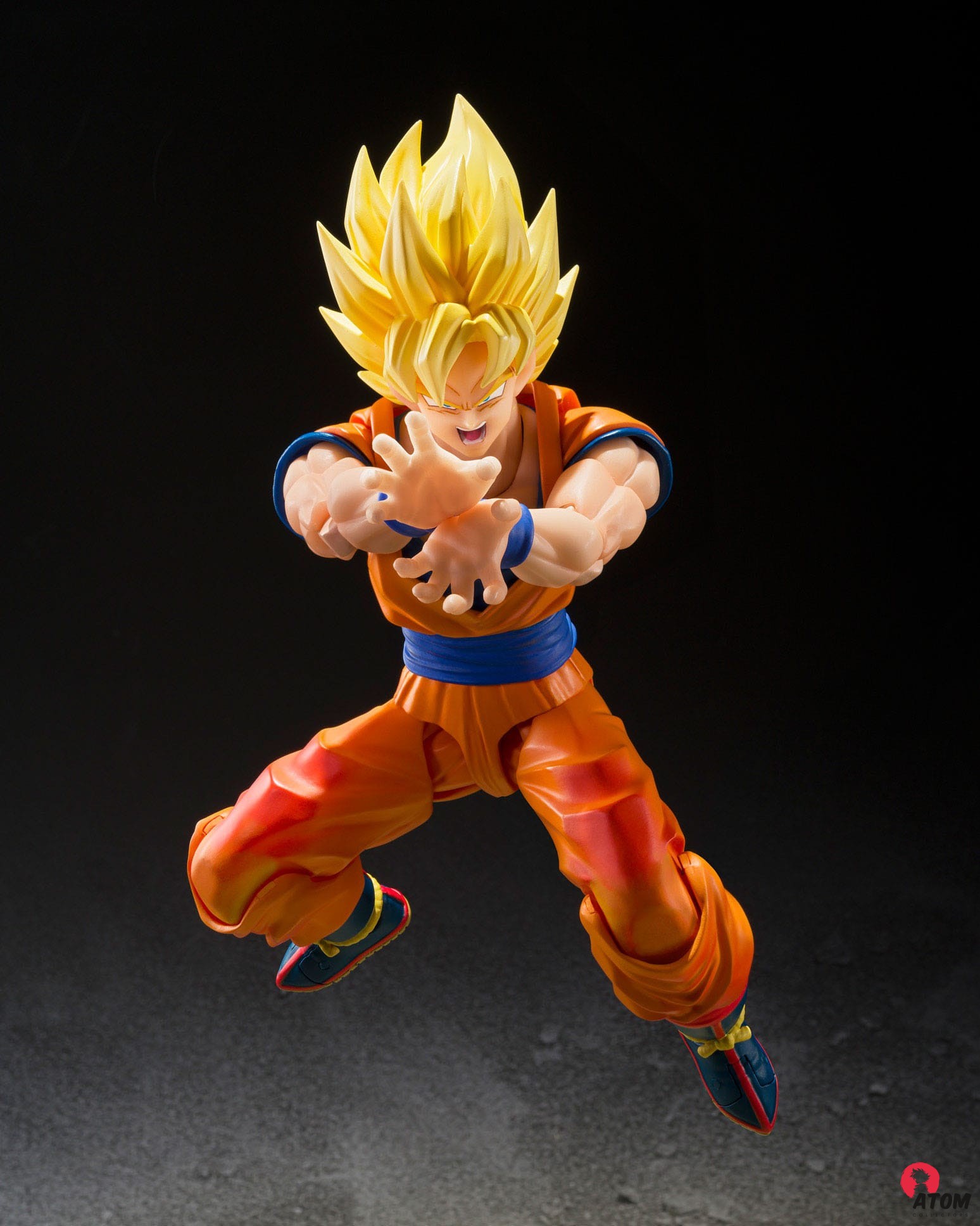 Figurine S.H. Figuarts - Son Goku - Super Saiyan The Games Begin (15cm). Bandai Tamashii Nations – Image 5