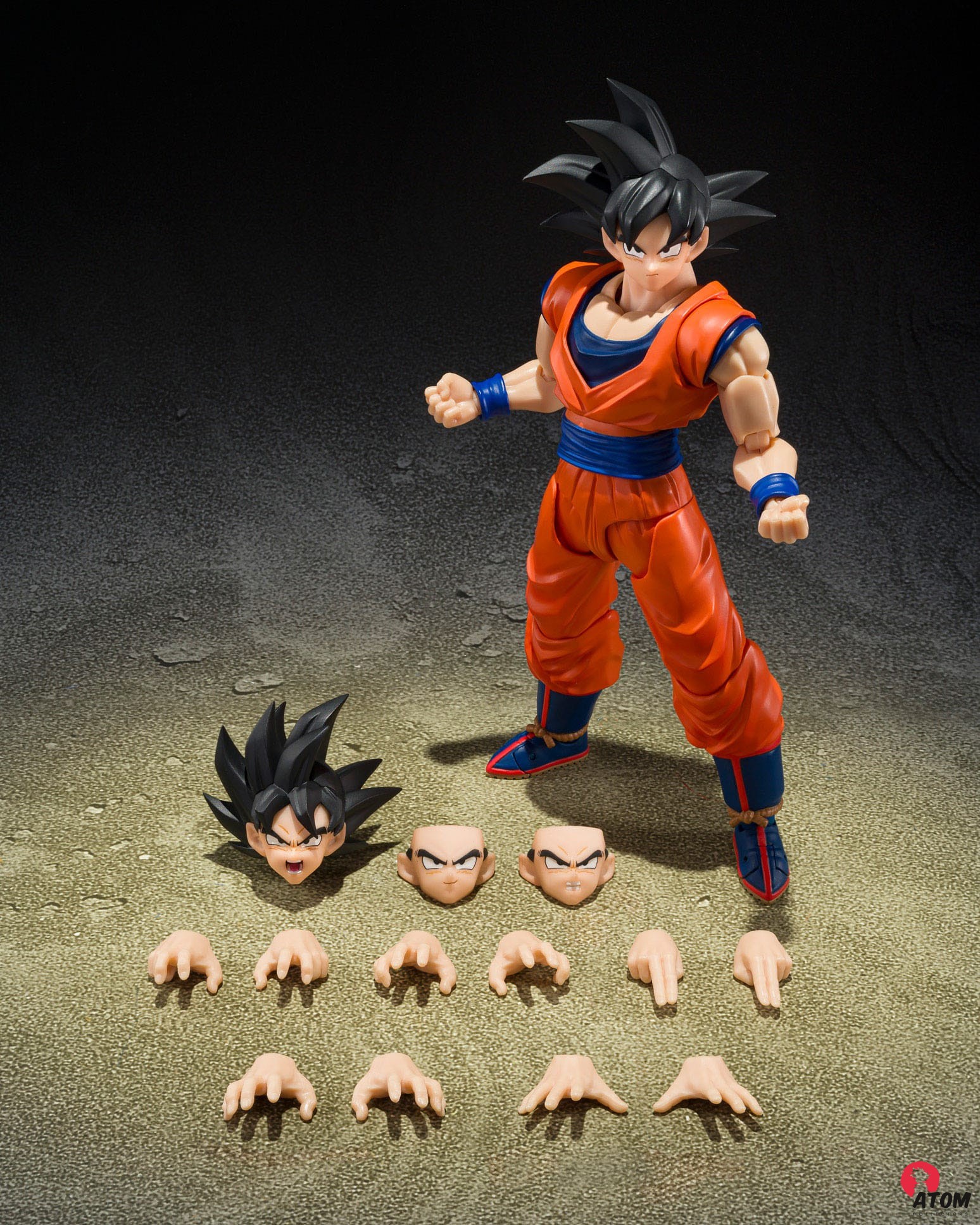 Figurine S.H. Figuarts - Son Goku - The Kind-Hearted Saiyan (14cm). Bandai Tamashii Nations – Image 2
