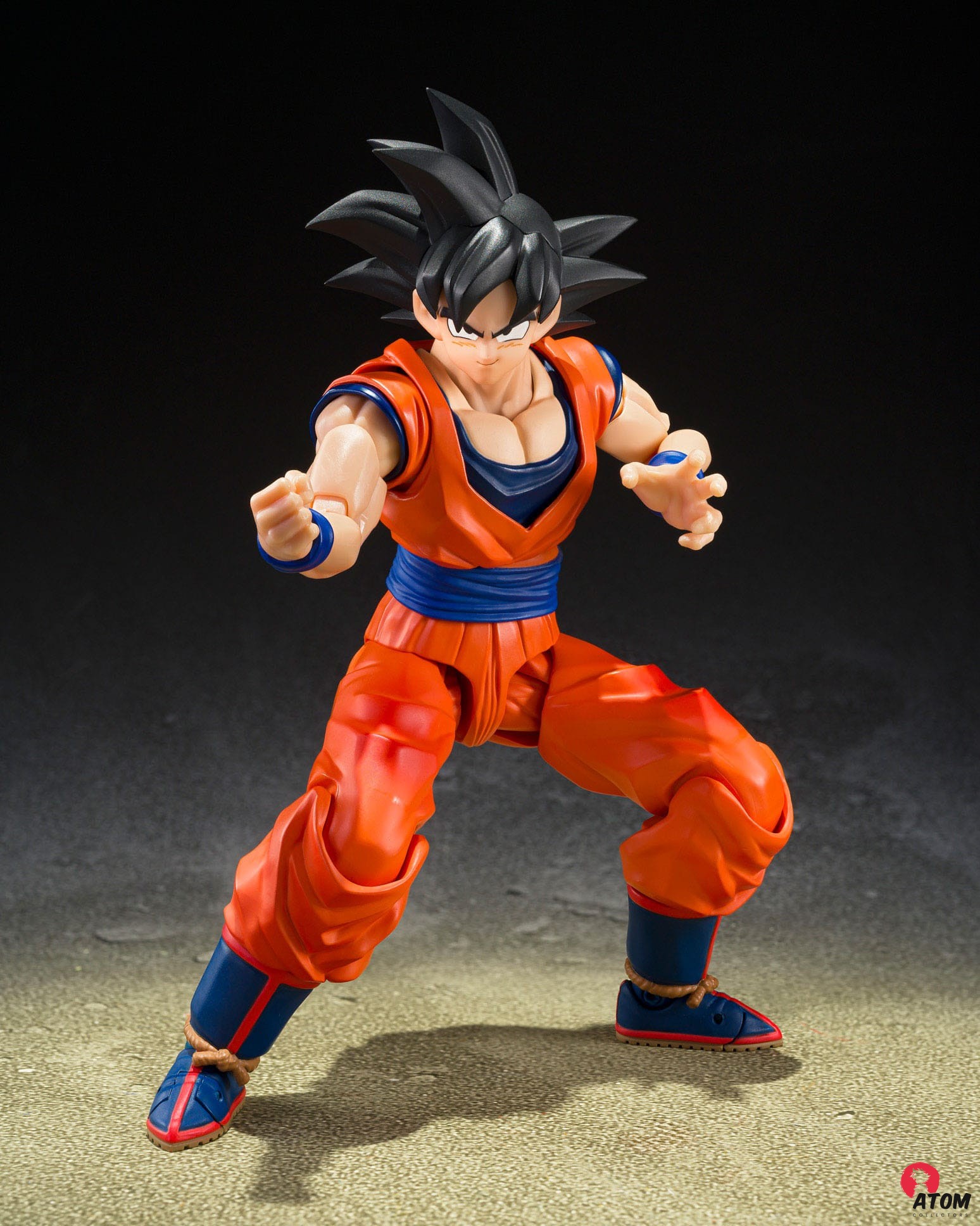 Figurine S.H. Figuarts - Son Goku - The Kind-Hearted Saiyan (14cm). Bandai Tamashii Nations – Image 3