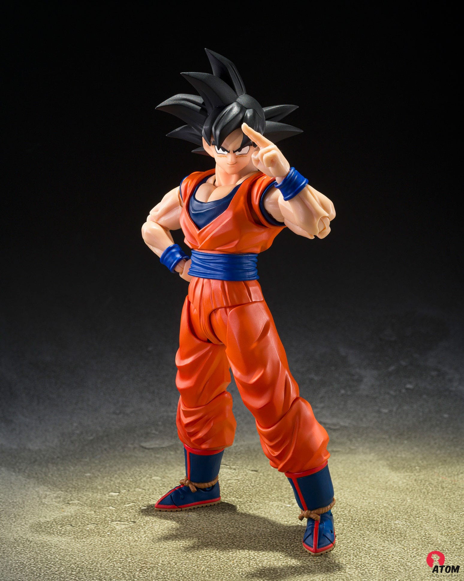 Figurine S.H. Figuarts - Son Goku - The Kind-Hearted Saiyan (14cm). Bandai Tamashii Nations – Image 4