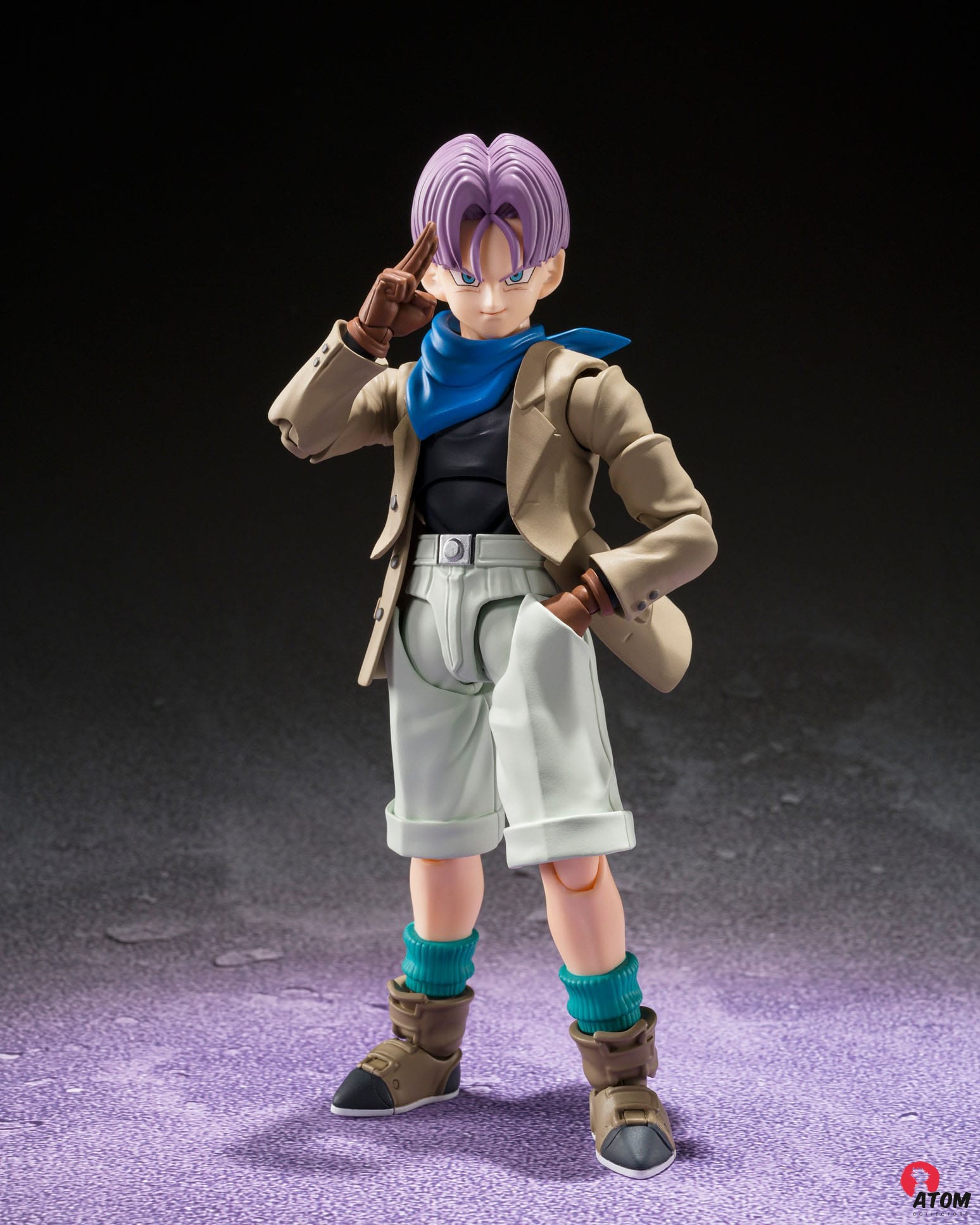 Figurine S.H. Figuarts Trunks Dragon Ball GT (12cm) . Bandai Tamashii Nations