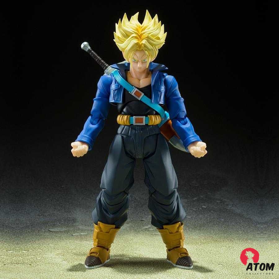 Figurine S.H. Figuarts - Trunks - The Boy from the Future (14cm). Bandai Tamashii Nations – Image 3