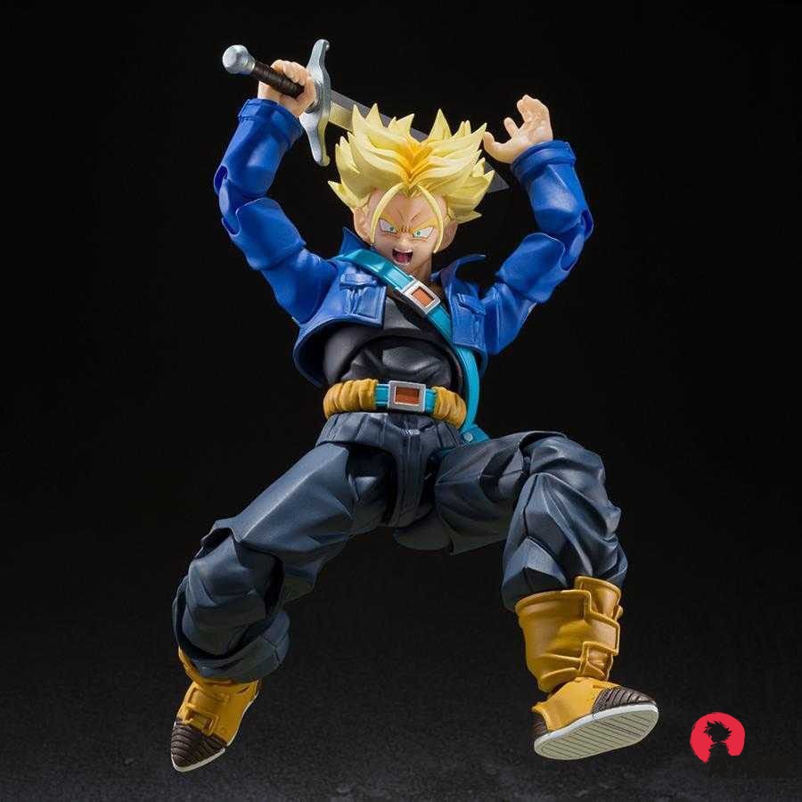 Figurine S.H. Figuarts - Trunks - The Boy from the Future (14cm). Bandai Tamashii Nations – Image 4