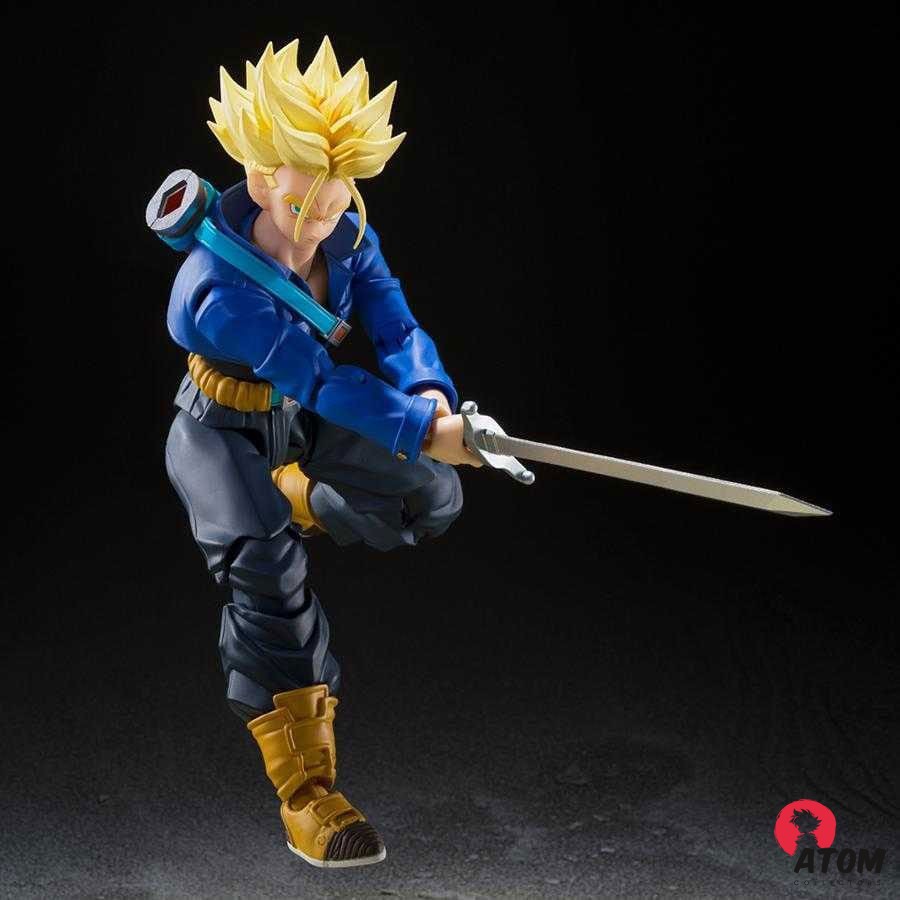 Figurine S.H. Figuarts - Trunks - The Boy from the Future (14cm). Bandai Tamashii Nations – Image 5