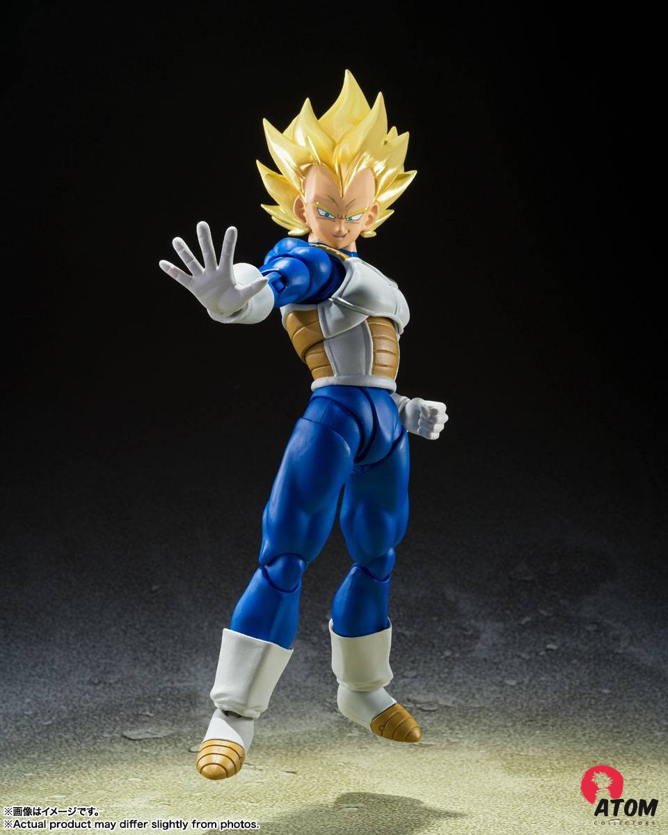 Figurine S.H. Figuarts - Super Saiyan Vegeta Awakened Super Saiyan Blood - (14cm). Bandai Tamashii Nations