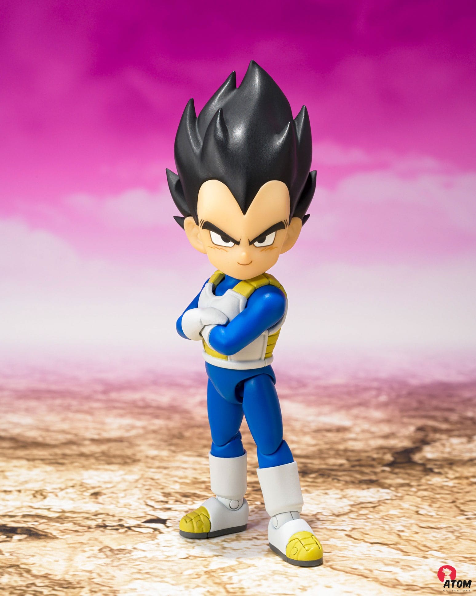 Figurine S.H. Figuarts - Vegeta Mini Daima - (7cm) . Bandai Tamashii Nations – Image 3