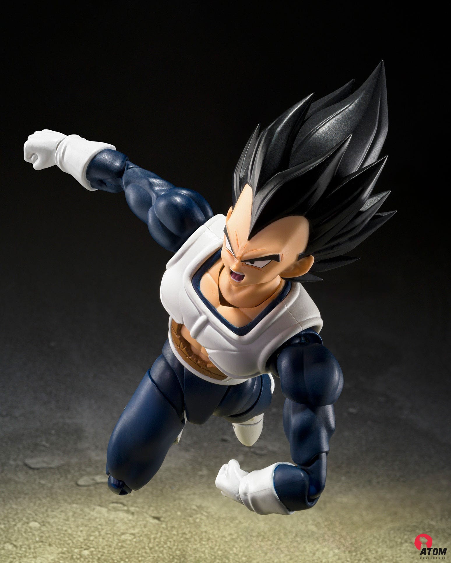 Figurine S.H. Figuarts Vegeta Old Battle Clothes (14cm) . Bandai Tamashii Nations – Image 3