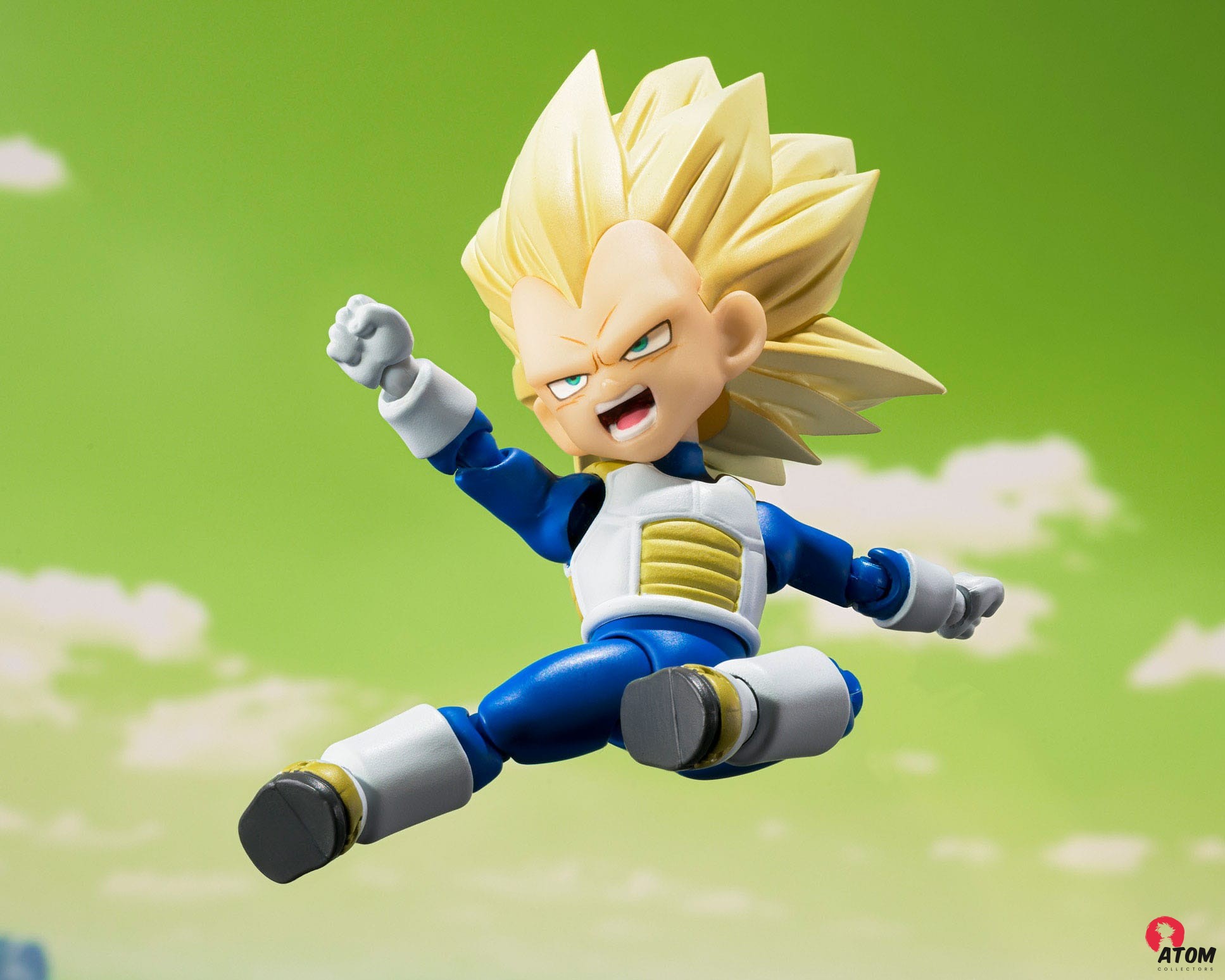 Figurine S.H. Figuarts - Vegeta Super Saiyan Level 3 Daima - (8cm). Bandai Tamashii Nations – Image 7