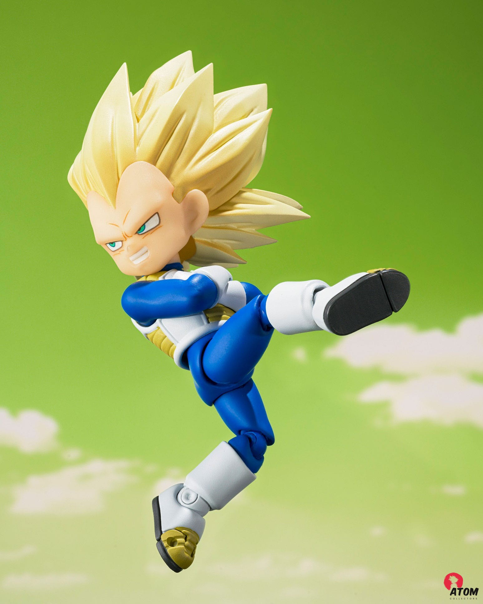 Figurine S.H. Figuarts - Vegeta Super Saiyan Level 3 Daima - (8cm). Bandai Tamashii Nations – Image 3