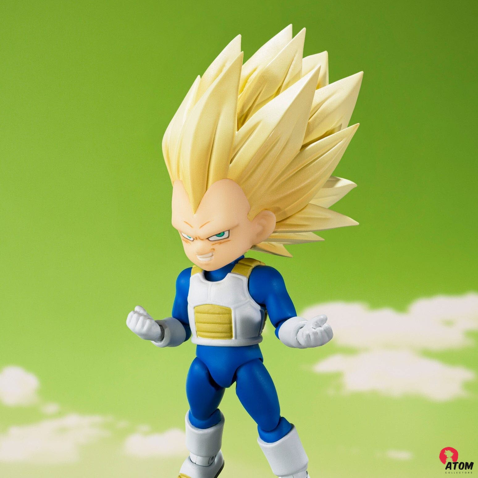 Figurine S.H. Figuarts - Vegeta Super Saiyan Level 3 Daima - (8cm). Bandai Tamashii Nations