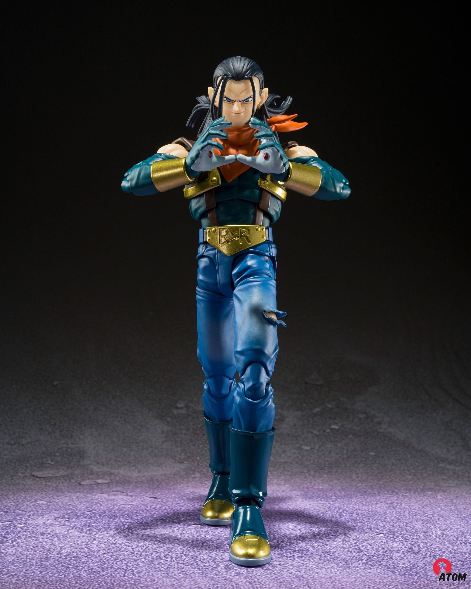Figurine S.H. Figuarts Android 17 Super C17 Dragon Ball GT (20cm) . Bandai Tamashii Nations – Image 3