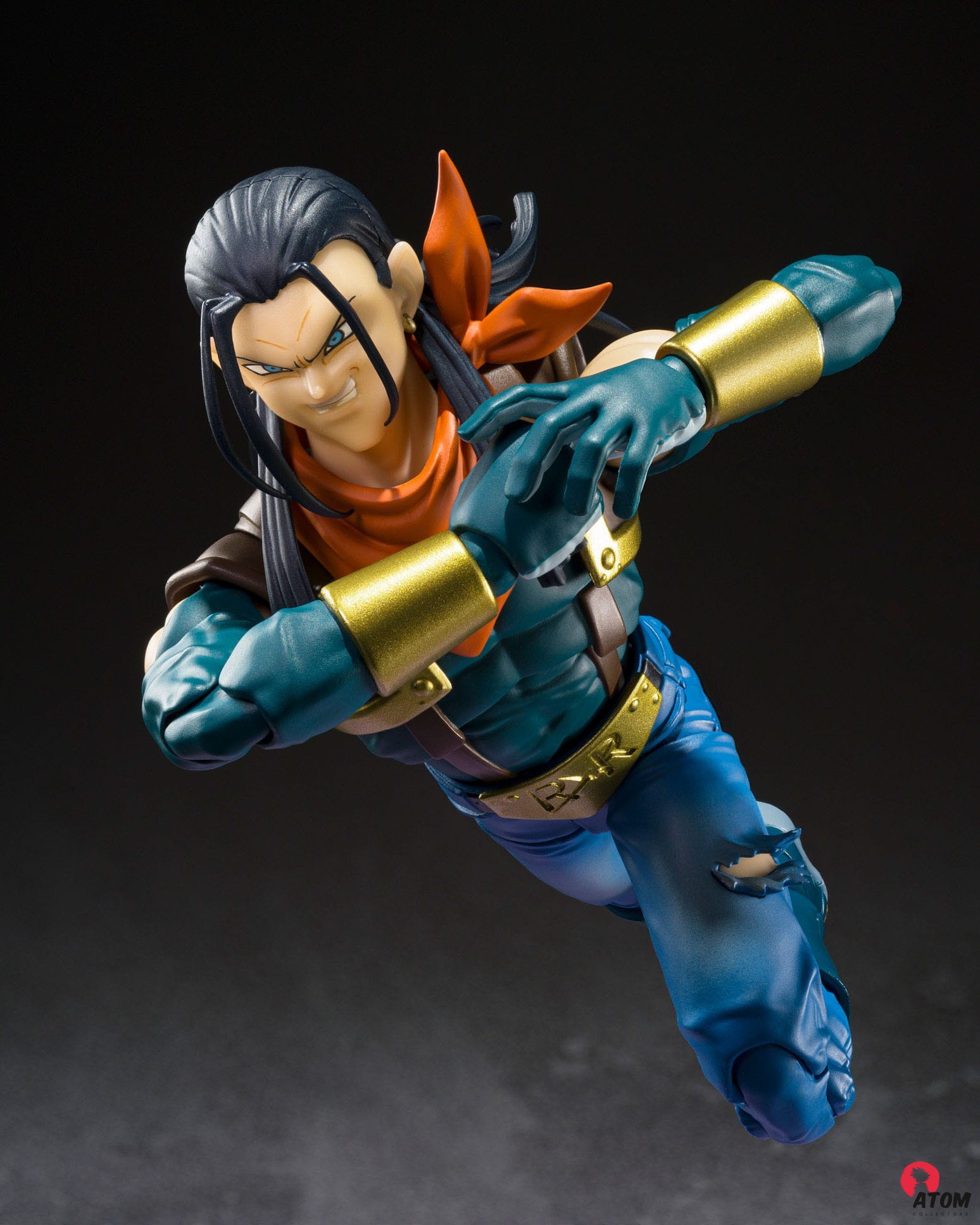 Figurine S.H. Figuarts Android 17 Super C17 Dragon Ball GT (20cm) . Bandai Tamashii Nations – Image 4