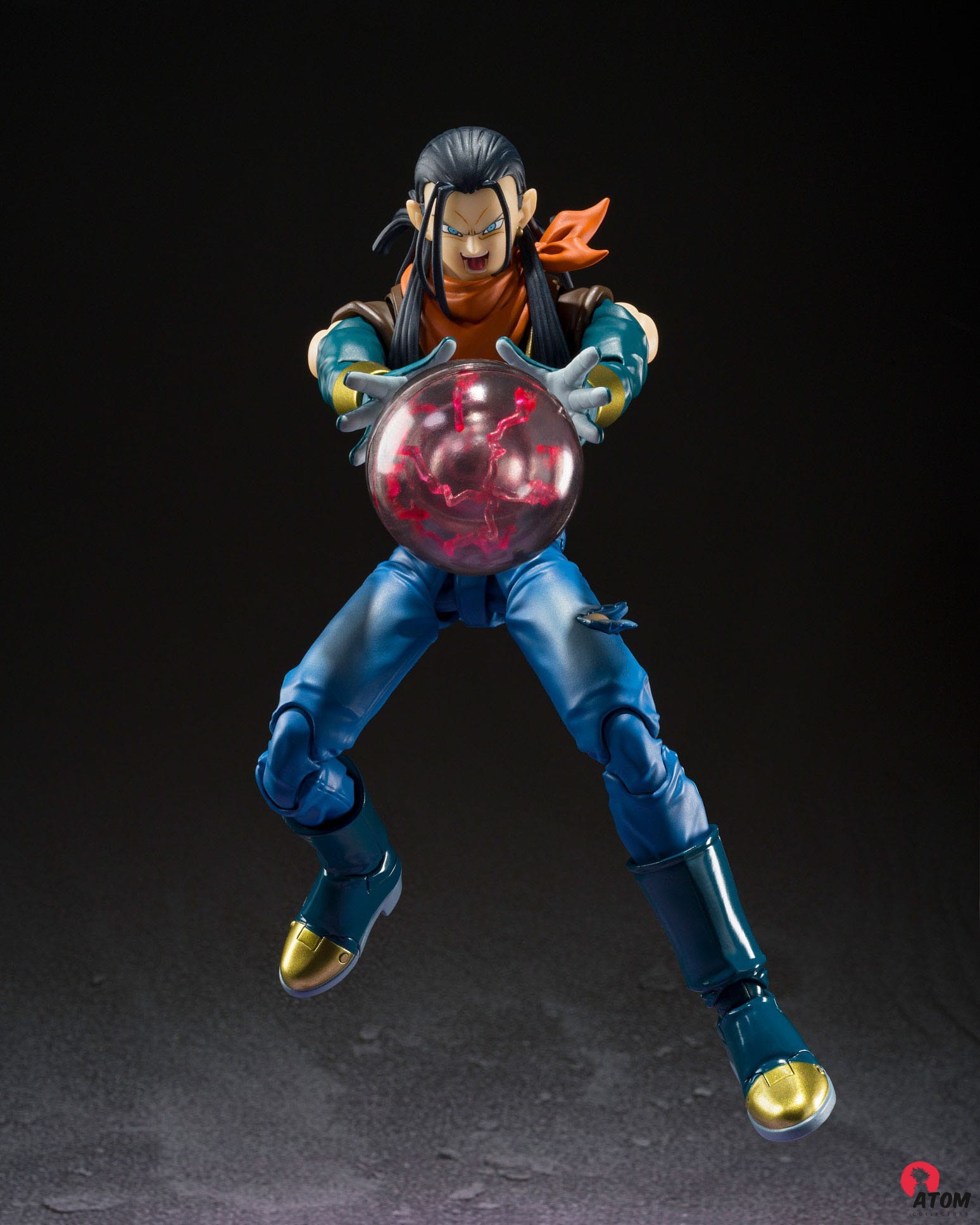 Figurine S.H. Figuarts Android 17 Super C17 Dragon Ball GT (20cm) . Bandai Tamashii Nations – Image 5