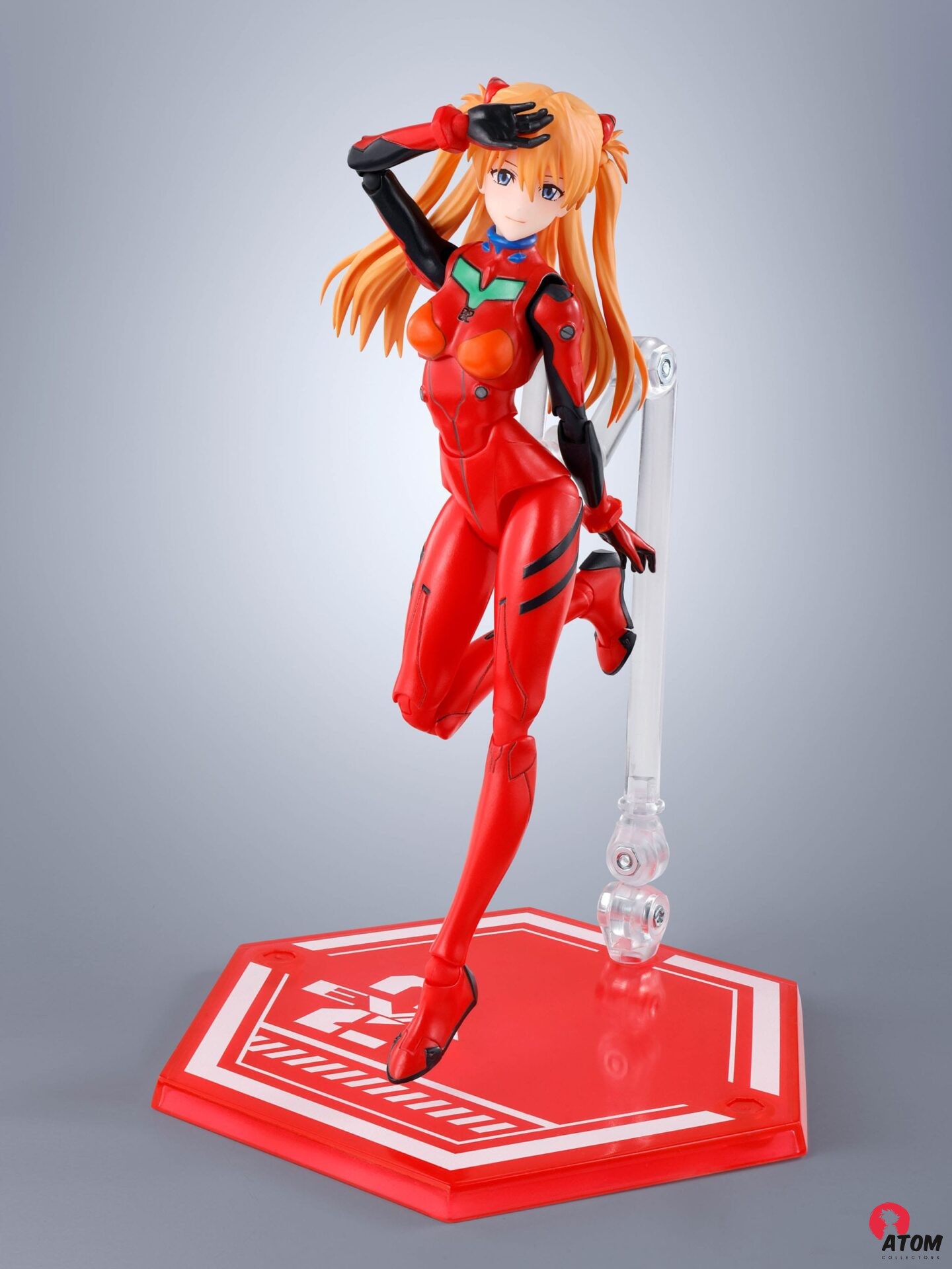 Figurine S.H. Figuarts - Asuka Shikinami Langley - (14cm). Bandai Tamashii Nations – Image 3