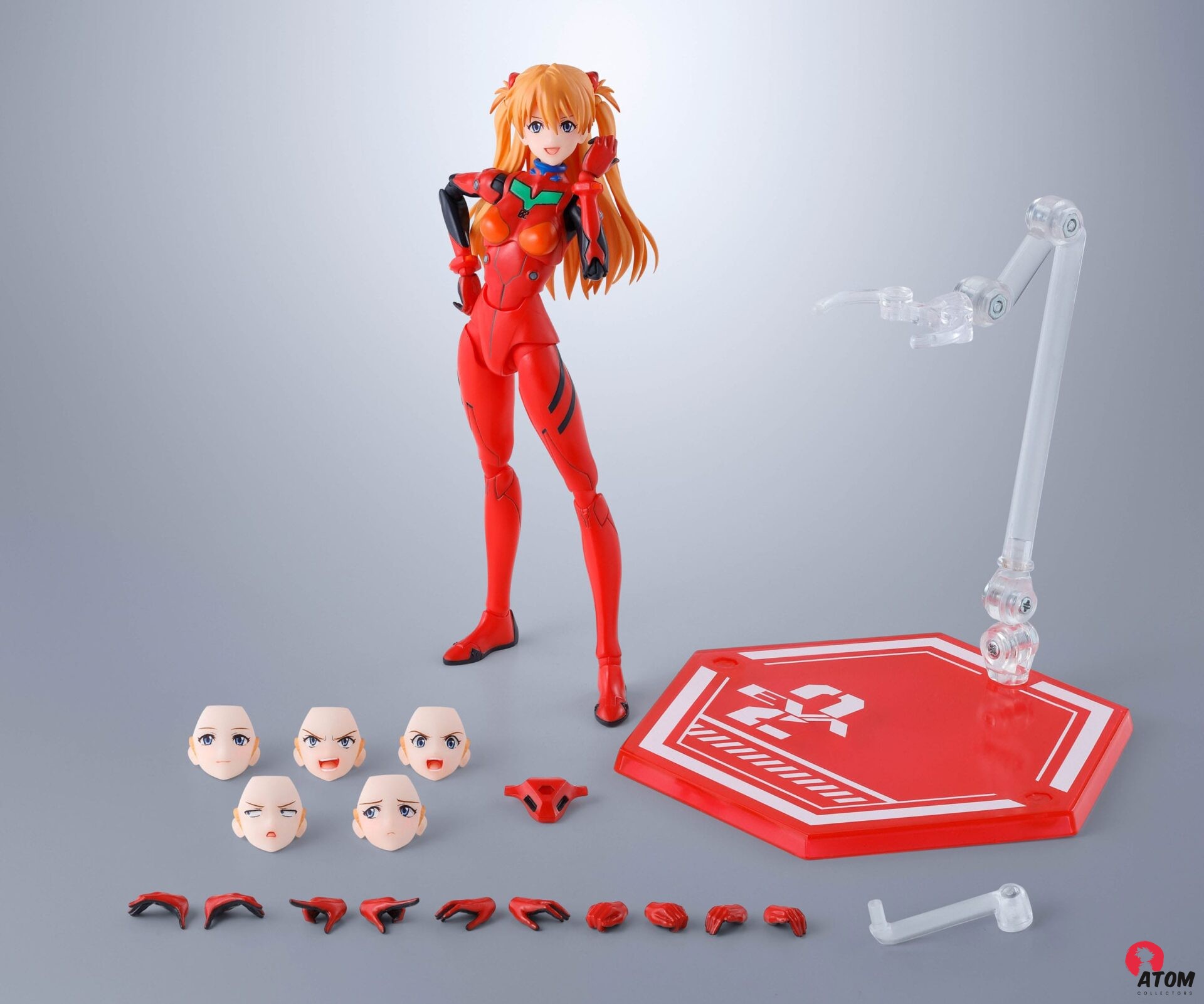 Figurine S.H. Figuarts - Asuka Shikinami Langley - (14cm). Bandai Tamashii Nations – Image 5