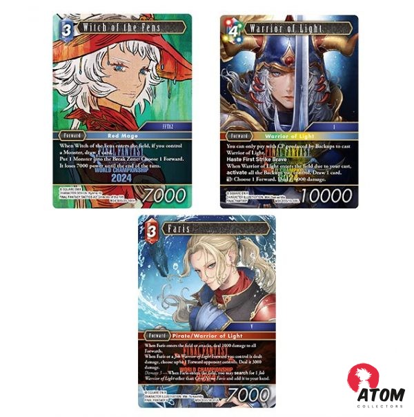 FINAL FANTASY TCG – World Champion Decks 2024 FR – Image 3