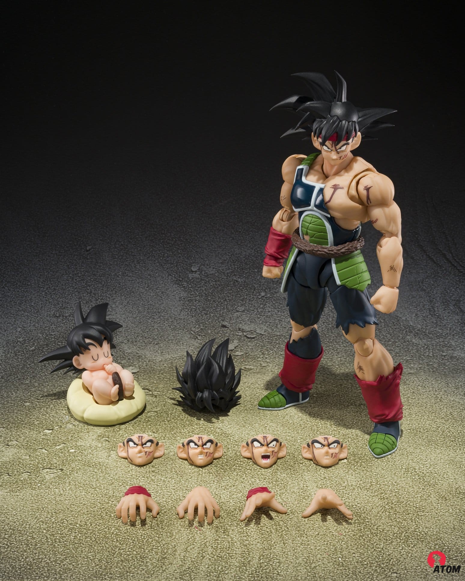 Figurine S.H. Figuarts Bardock - The Father of Goku (15cm) . Bandai Tamashii Nations – Image 2