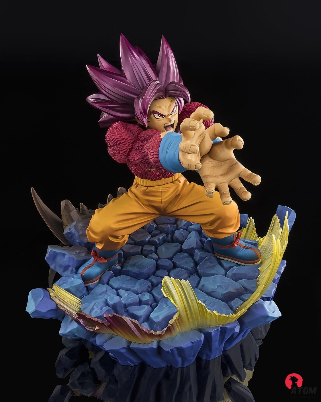 Figurine Figuarts ZERO Super Saiyan 4 Son Goku Daima (20cm). Bandai Tamashii Nations – Image 3