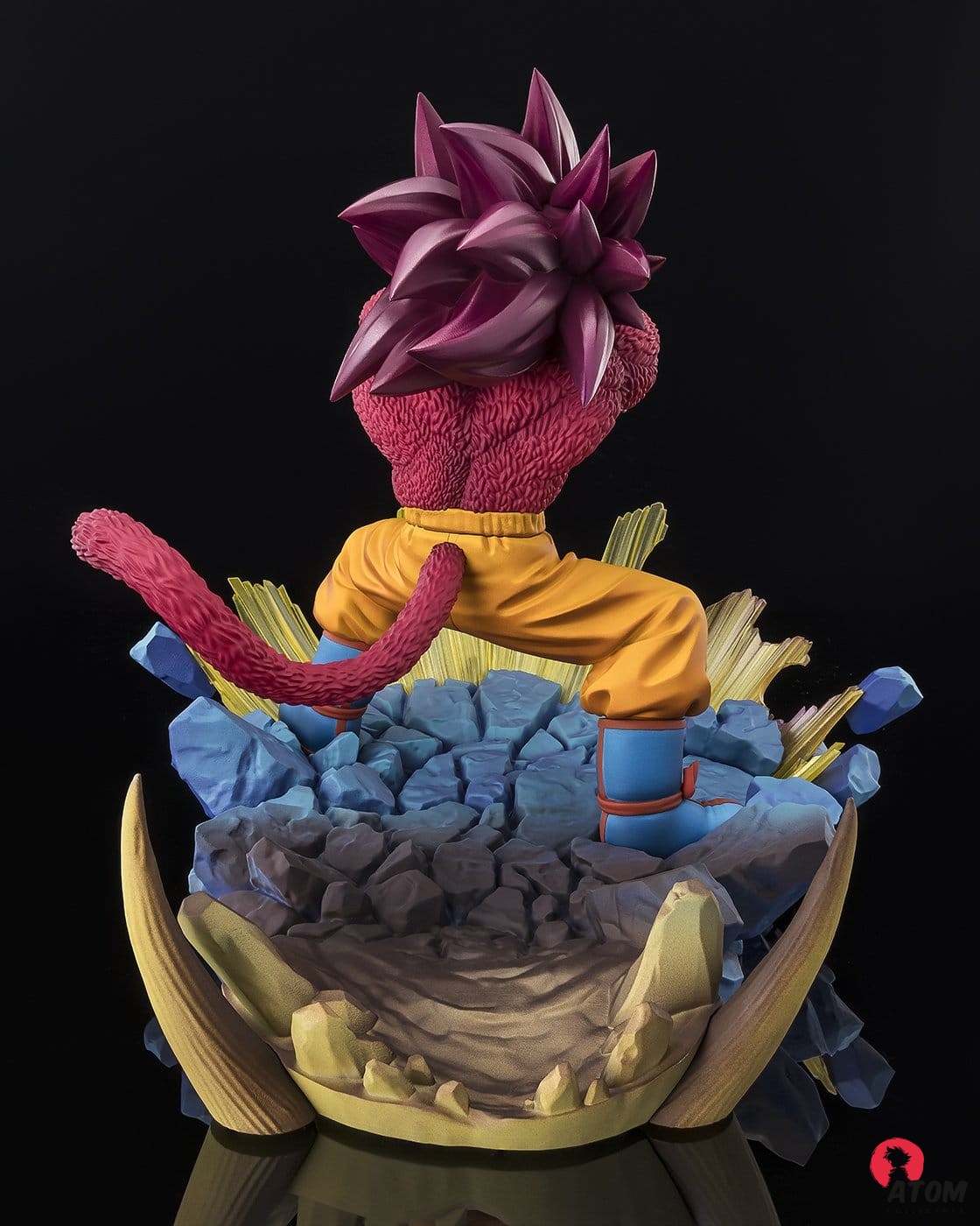 Figurine Figuarts ZERO Super Saiyan 4 Son Goku Daima (20cm). Bandai Tamashii Nations – Image 5